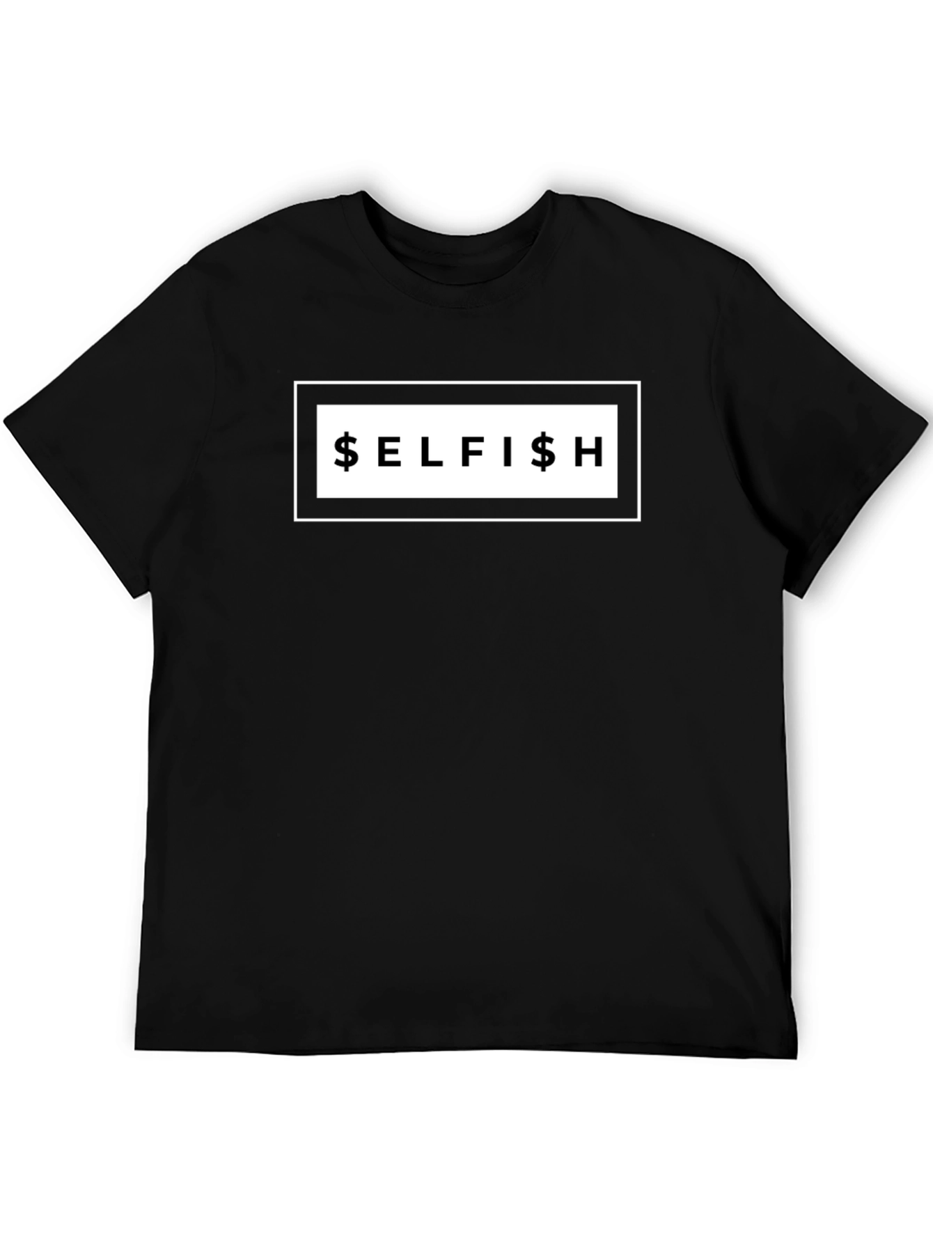 Selfish Graphic Tee - Bold Statement T-Shirt