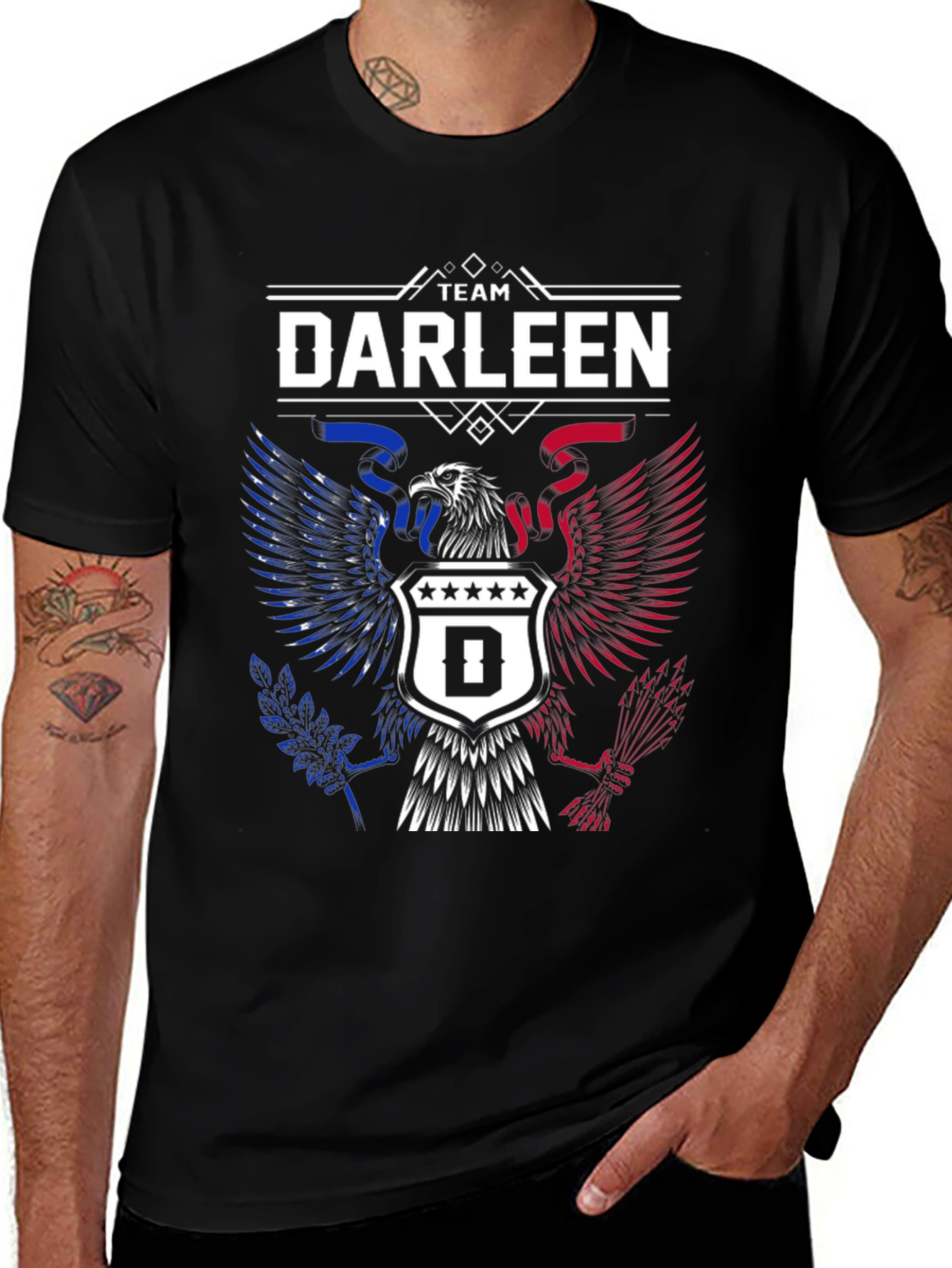 Team Darleen Patriotic Eagle T-Shirt