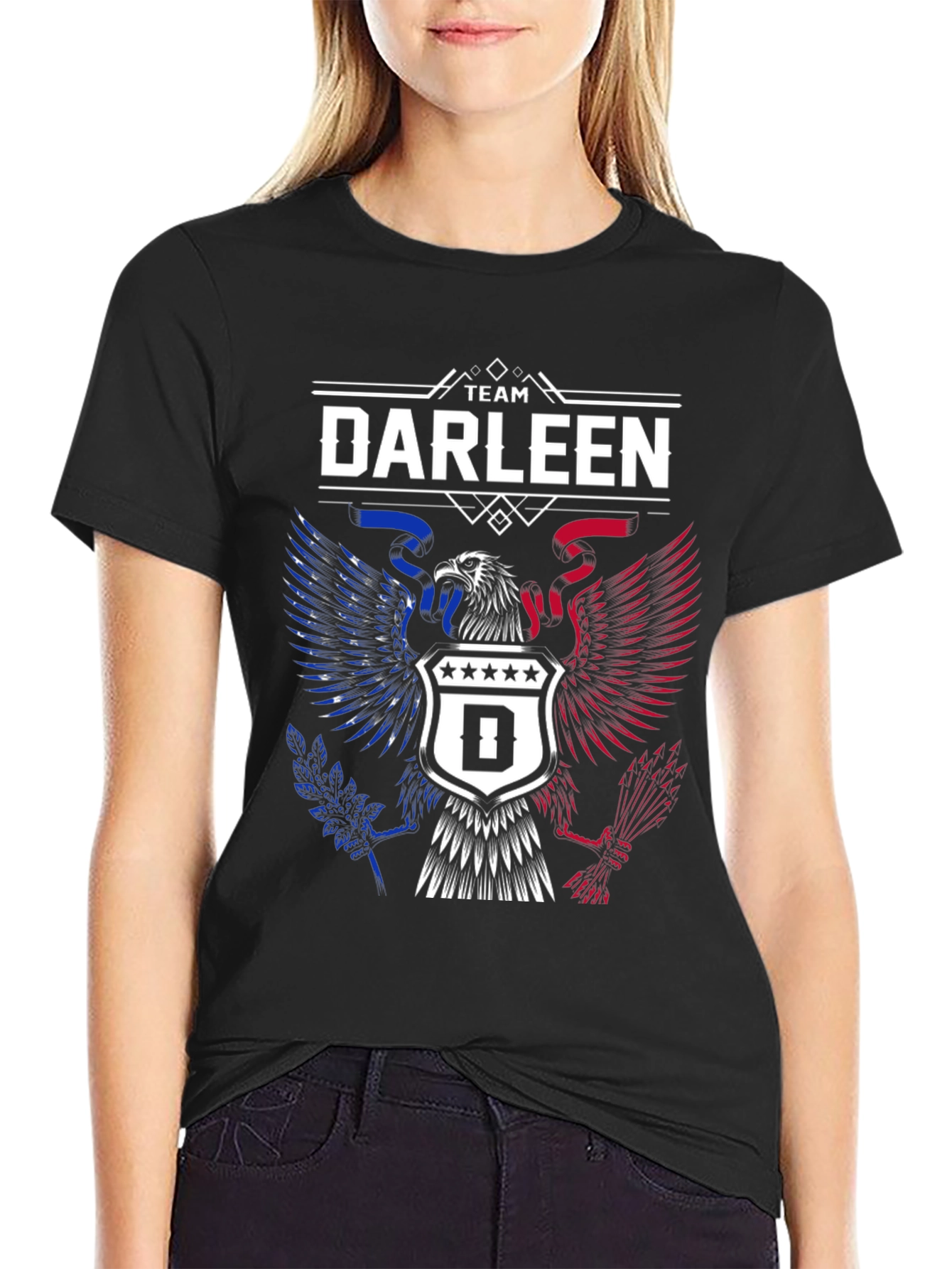 Team Darleen Patriotic Eagle T-Shirt