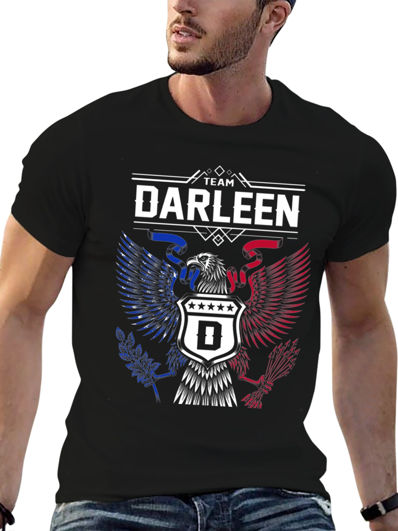 Team Darleen Patriotic Eagle T-Shirt