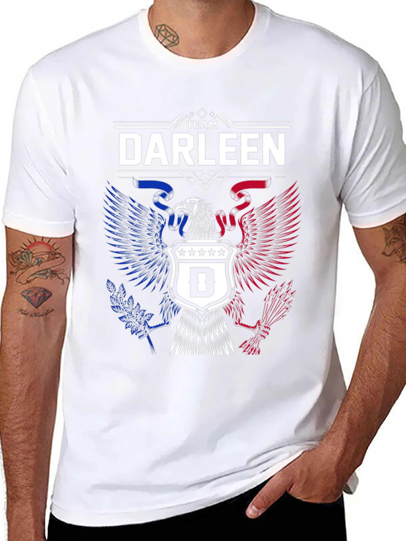Team Darleen Patriotic Eagle T-Shirt