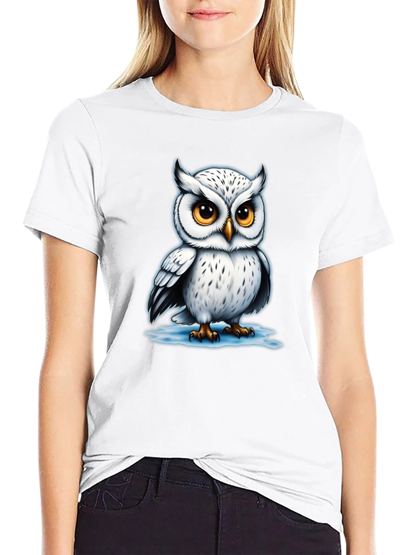 Owl Graphic Tee - Cool Bird Lover T-Shirt