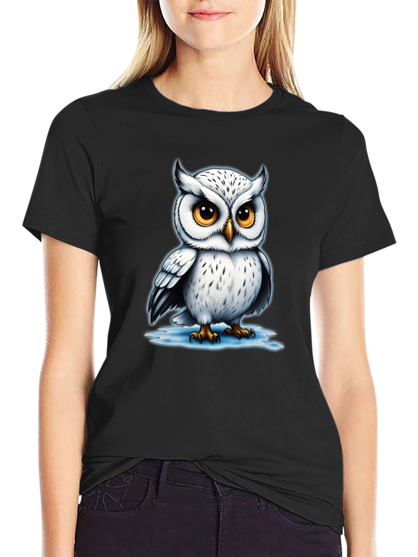 Owl Graphic Tee - Cool Bird Lover T-Shirt
