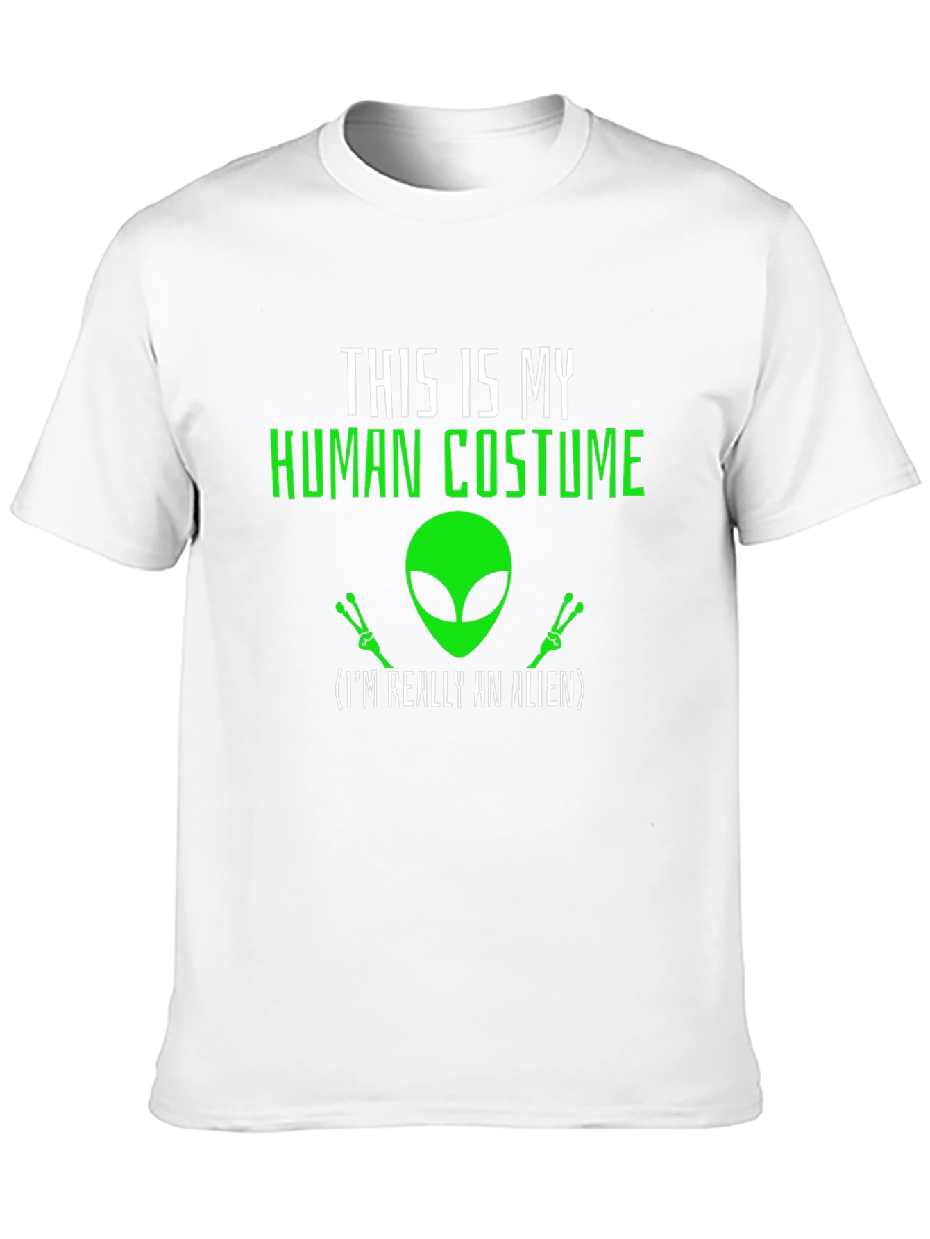 Human Costume Alien T-Shirt