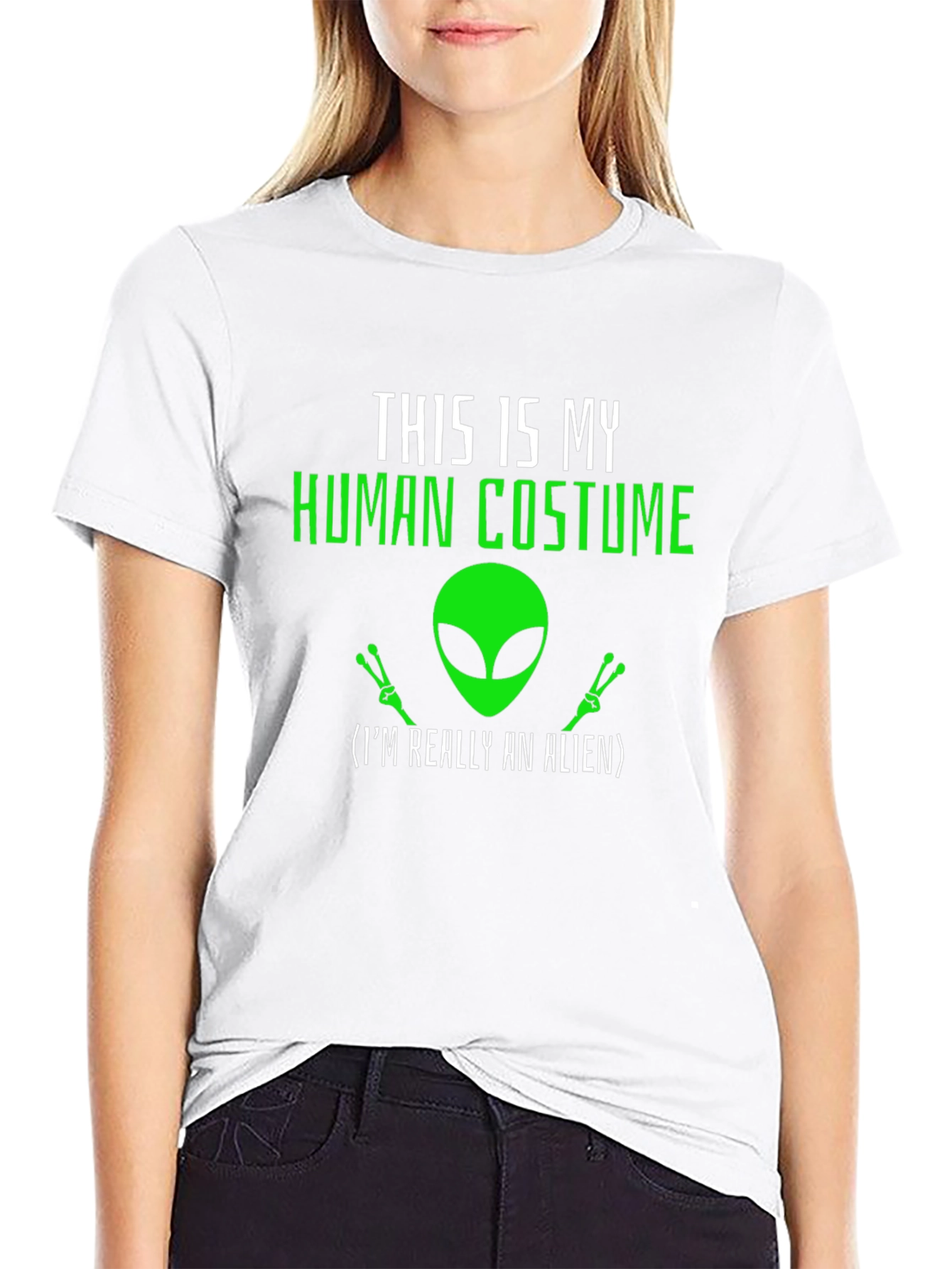 Human Costume Alien T-Shirt