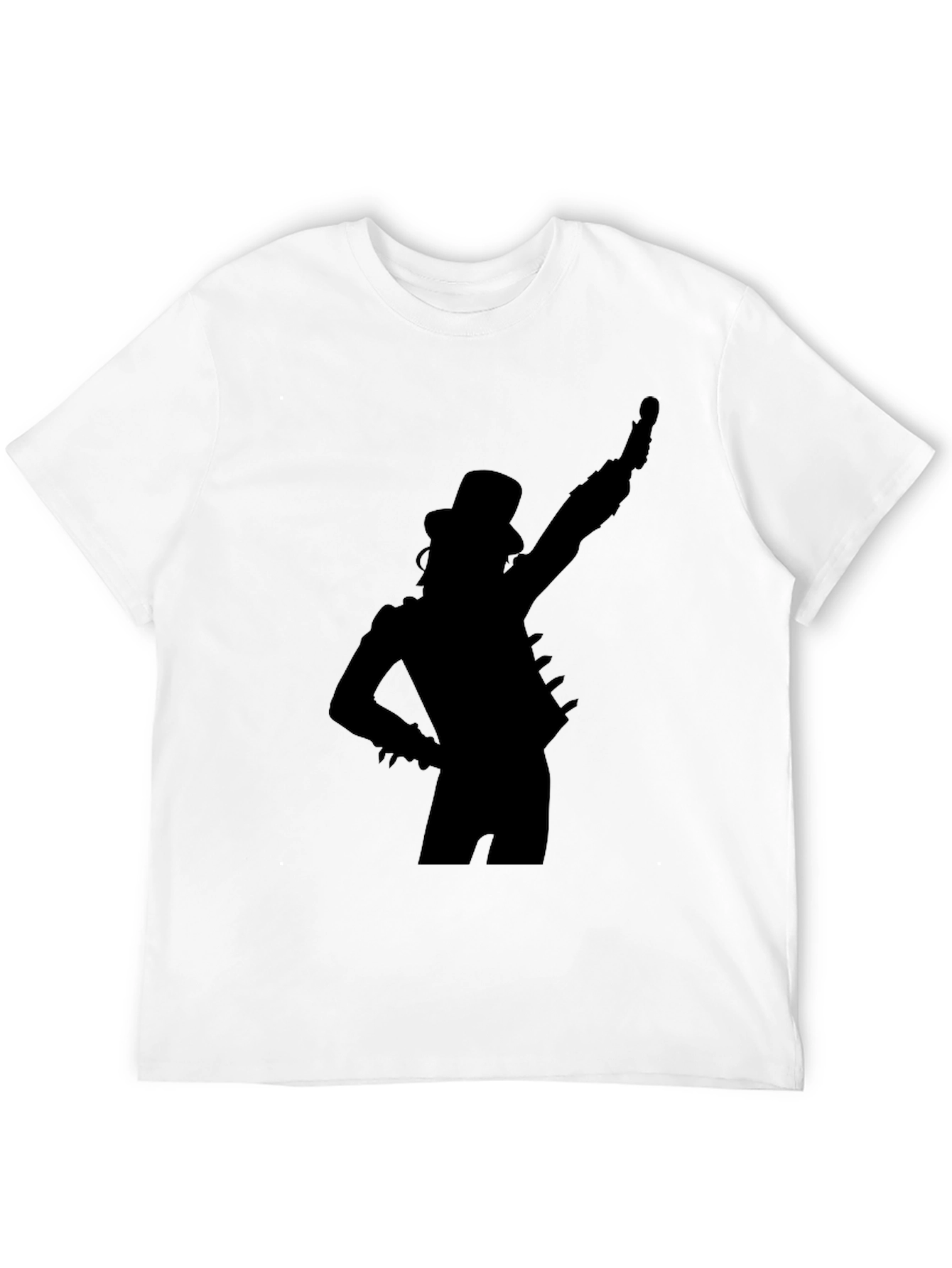 Slash Silhouette Black T-Shirt