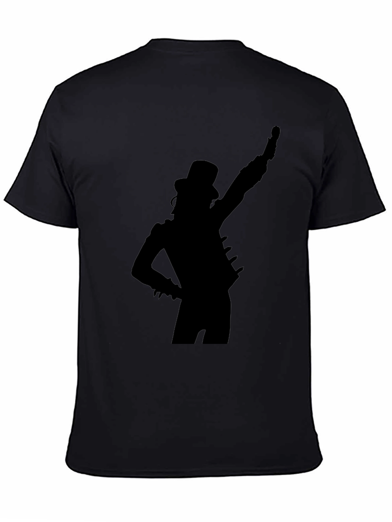 Slash Silhouette Black T-Shirt