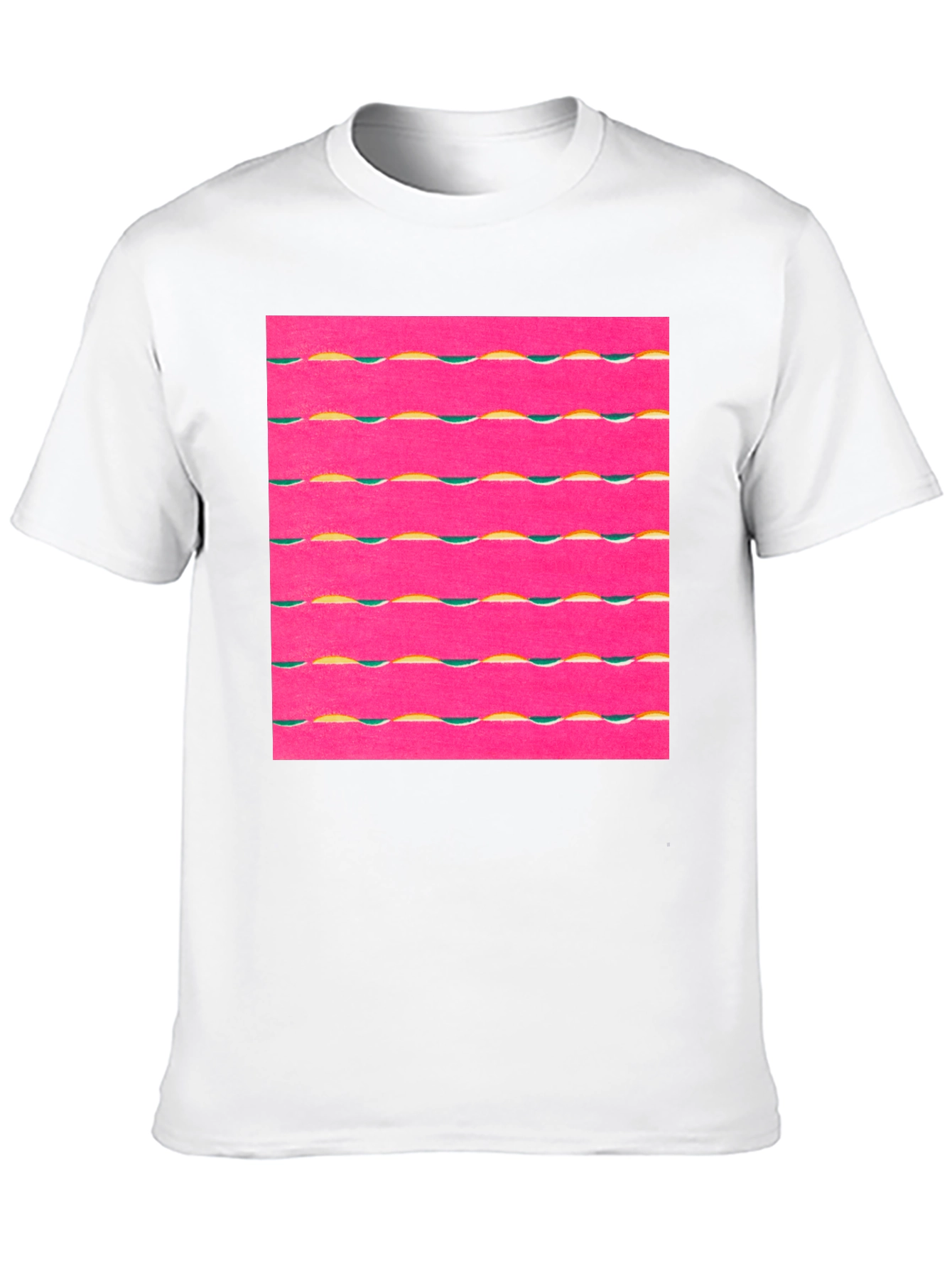 Retro Wave Graphic Tee - Black