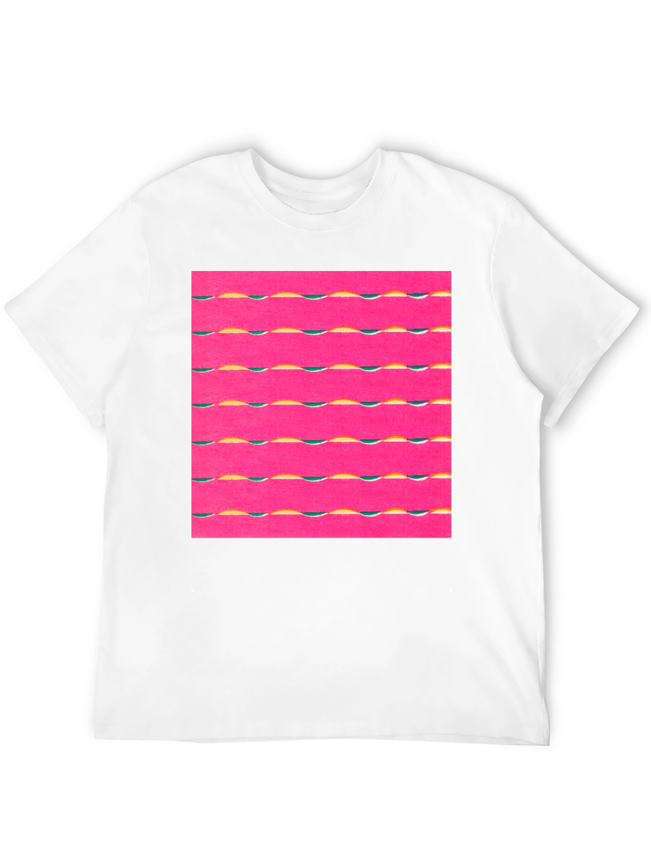 Retro Wave Graphic Tee - Black