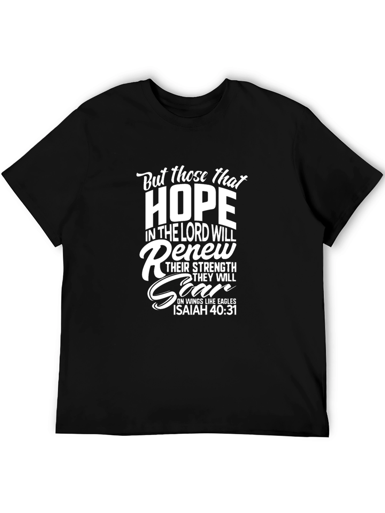 Faith Inspired T-Shirt: Isaiah 40:31