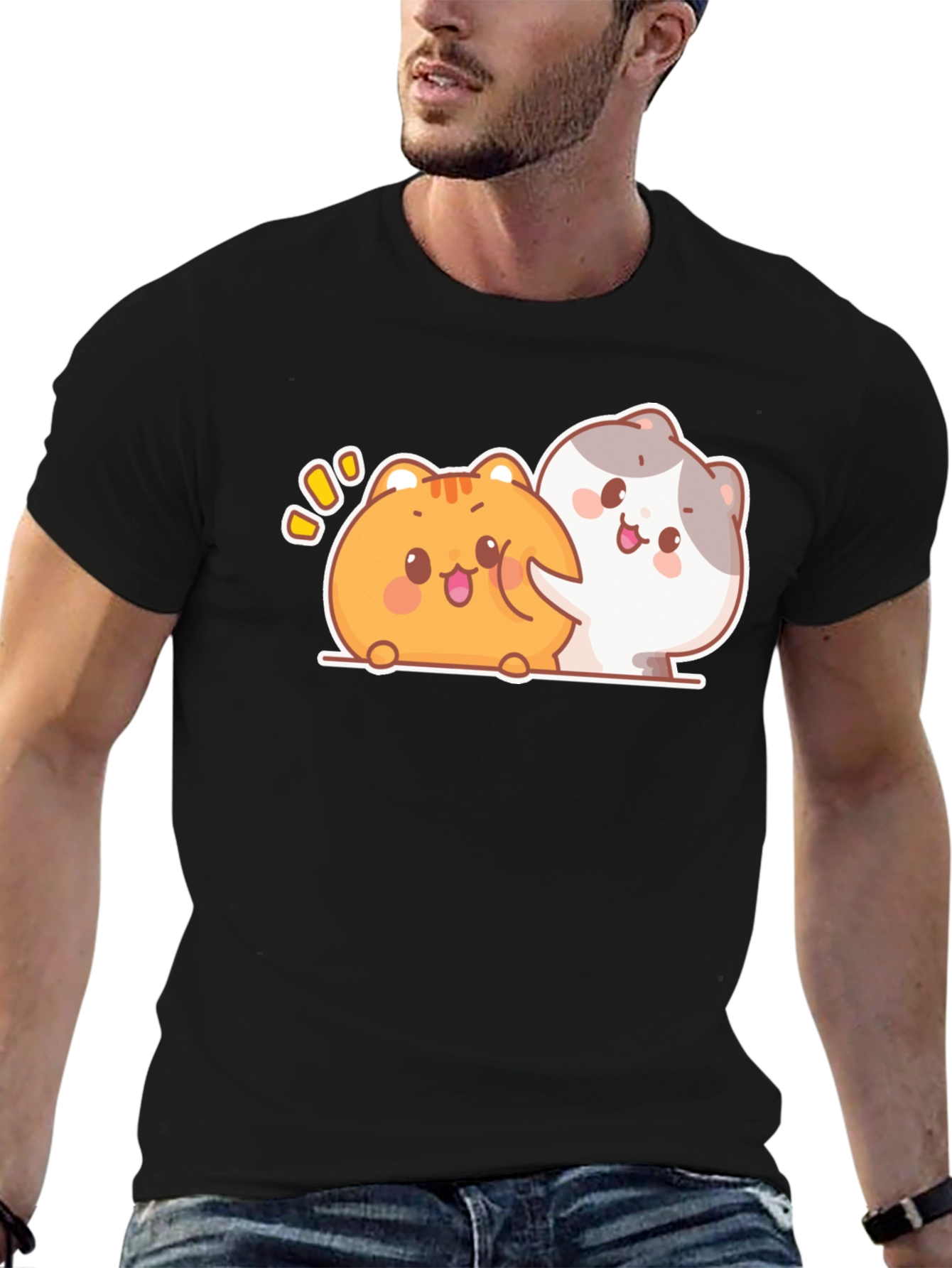 Cute Kawaii Cats Graphic Tee