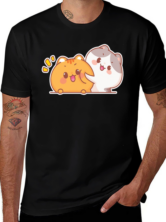 Cute Kawaii Cats Graphic Tee