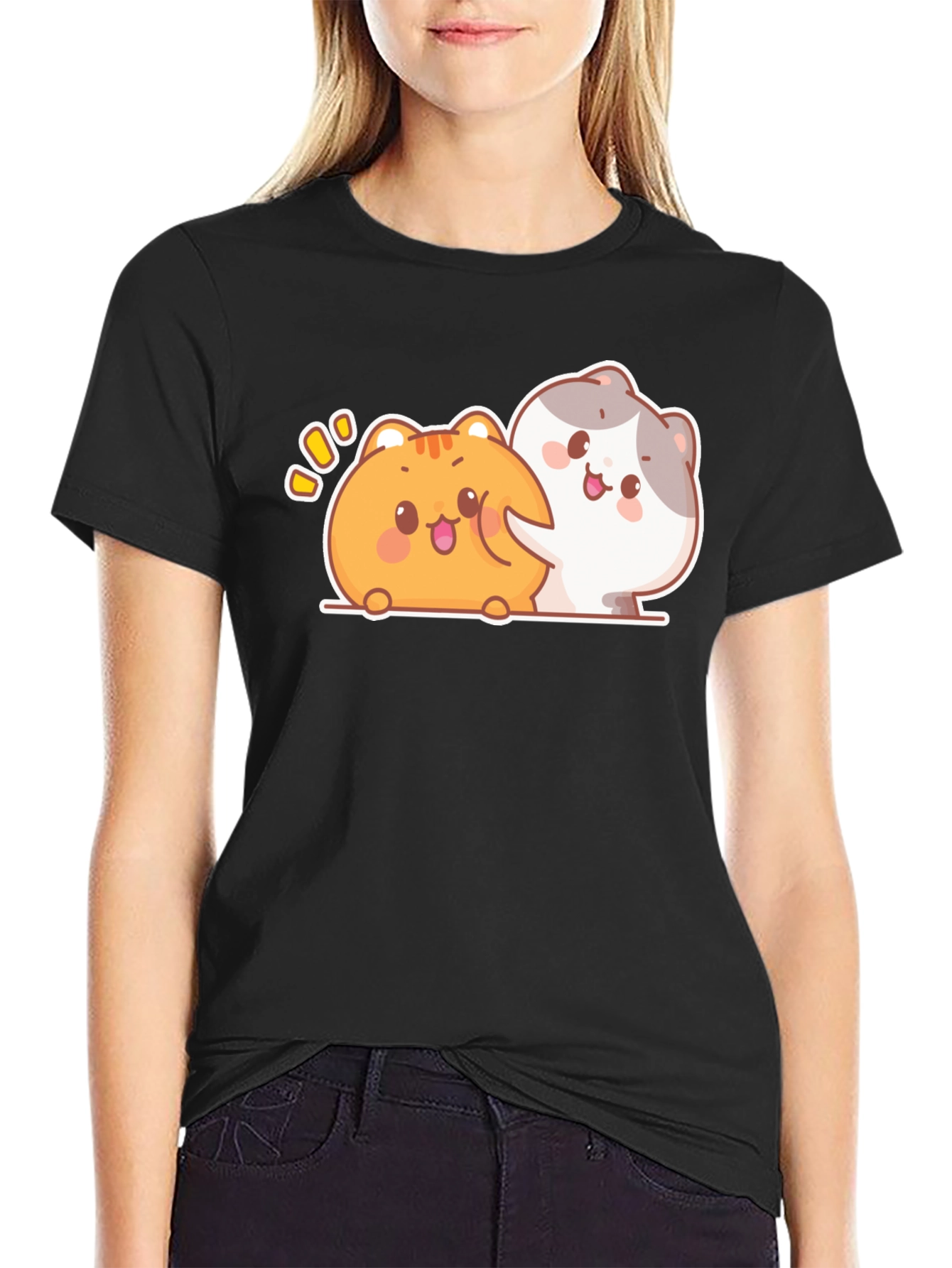 Cute Kawaii Cats Graphic Tee