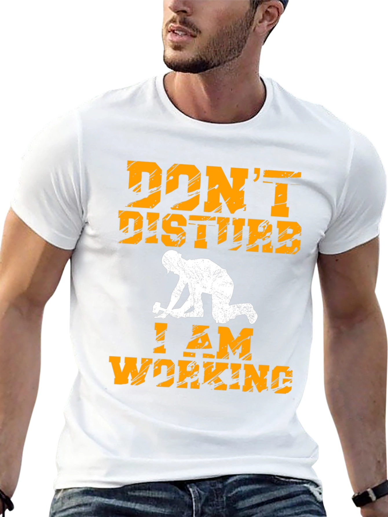 Dont Disturb I Am Working T-Shirt