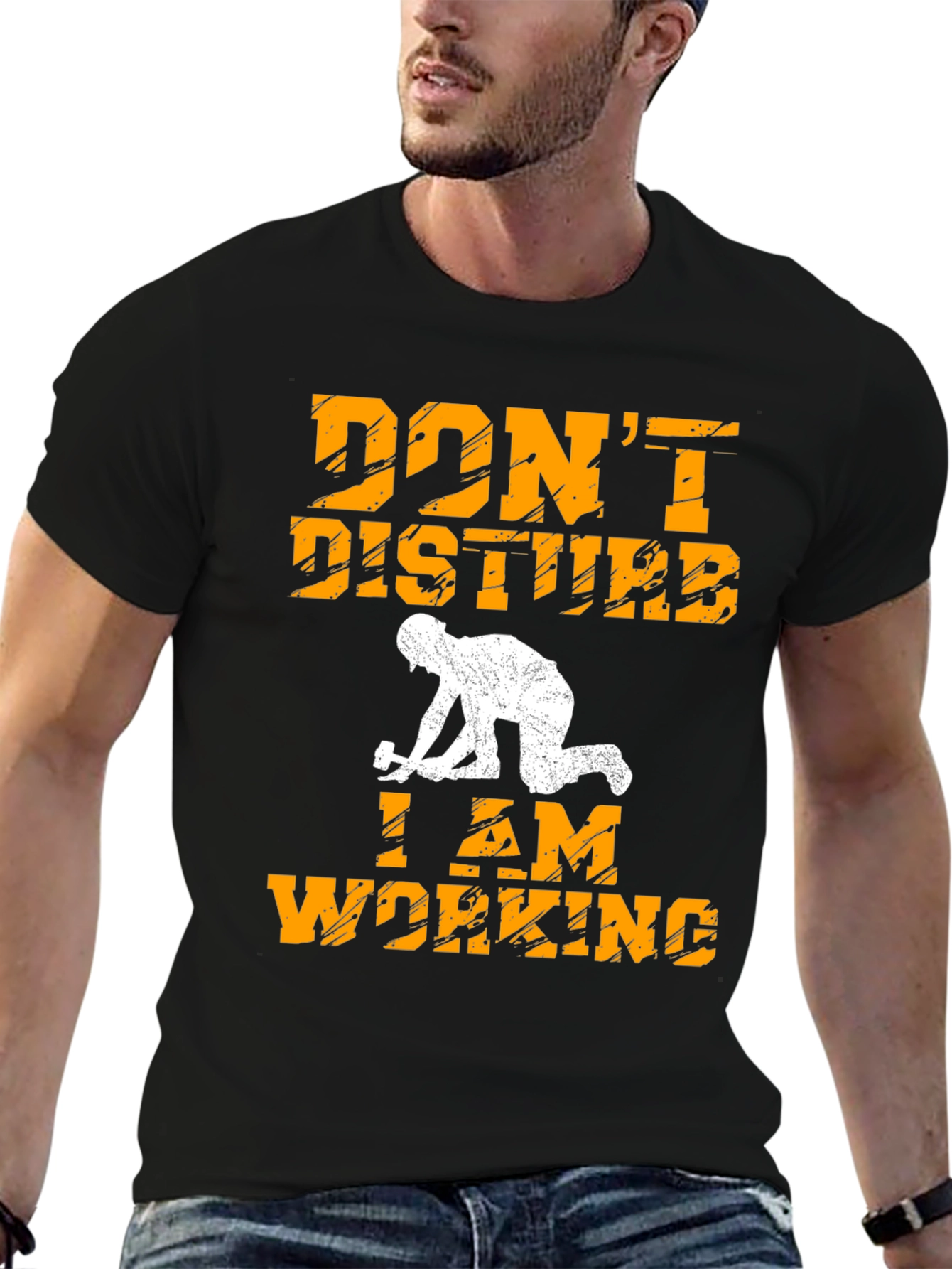 Dont Disturb I Am Working T-Shirt