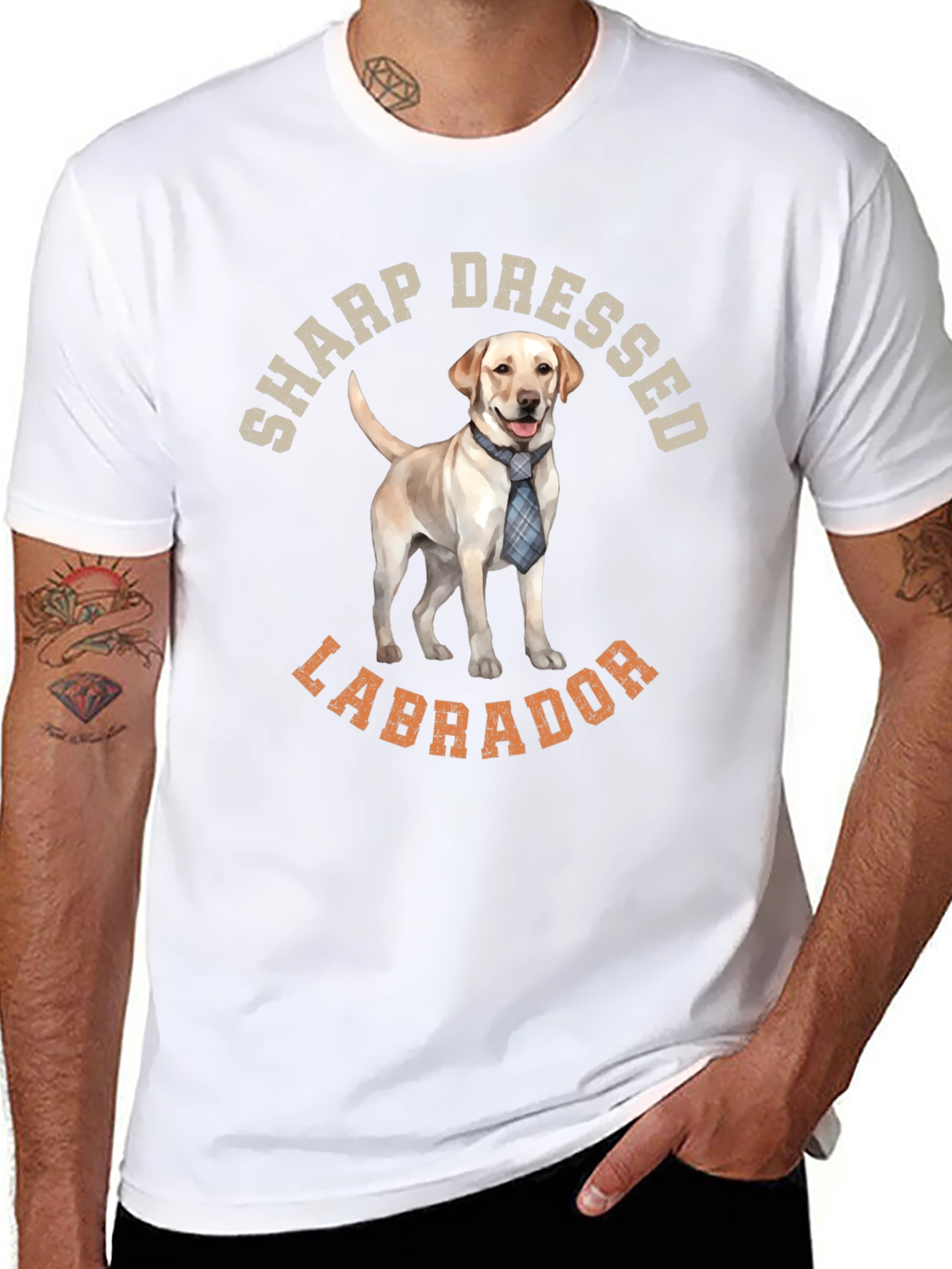 Sharp Dressed Labrador T-Shirt