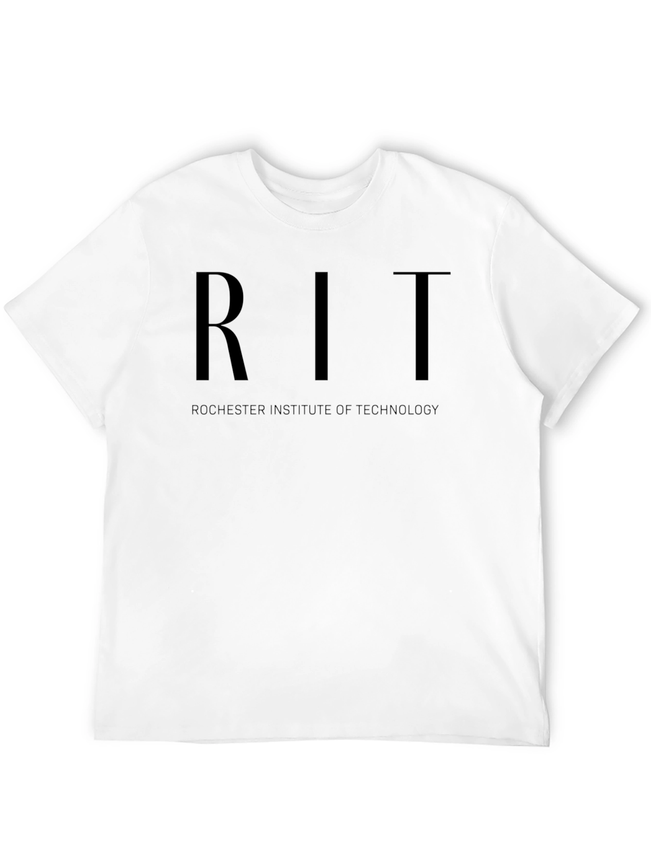 RIT Rochester Institute of Technology Black T-Shirt