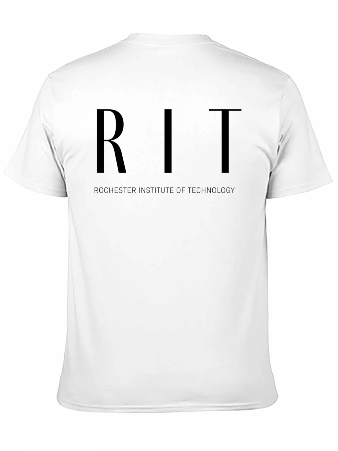 RIT Rochester Institute of Technology Black T-Shirt