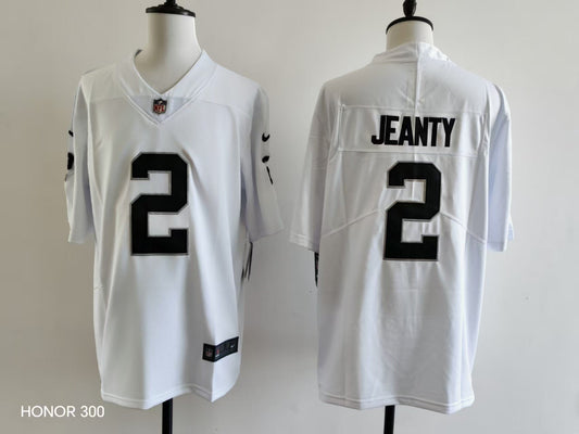 Men's Oakland Raiders Ashton Jeanty Nike Jersey -  White