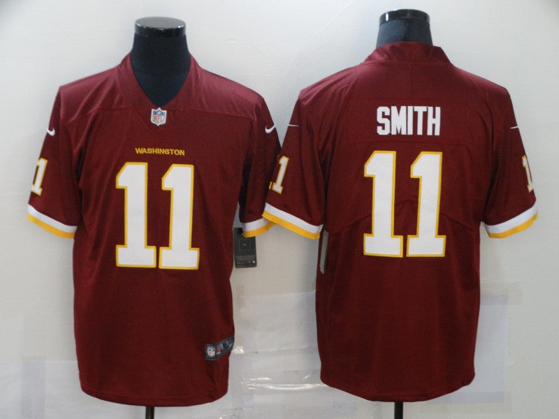 Men's Washington Commanders Alex Smith #11 Red Game Jerseys