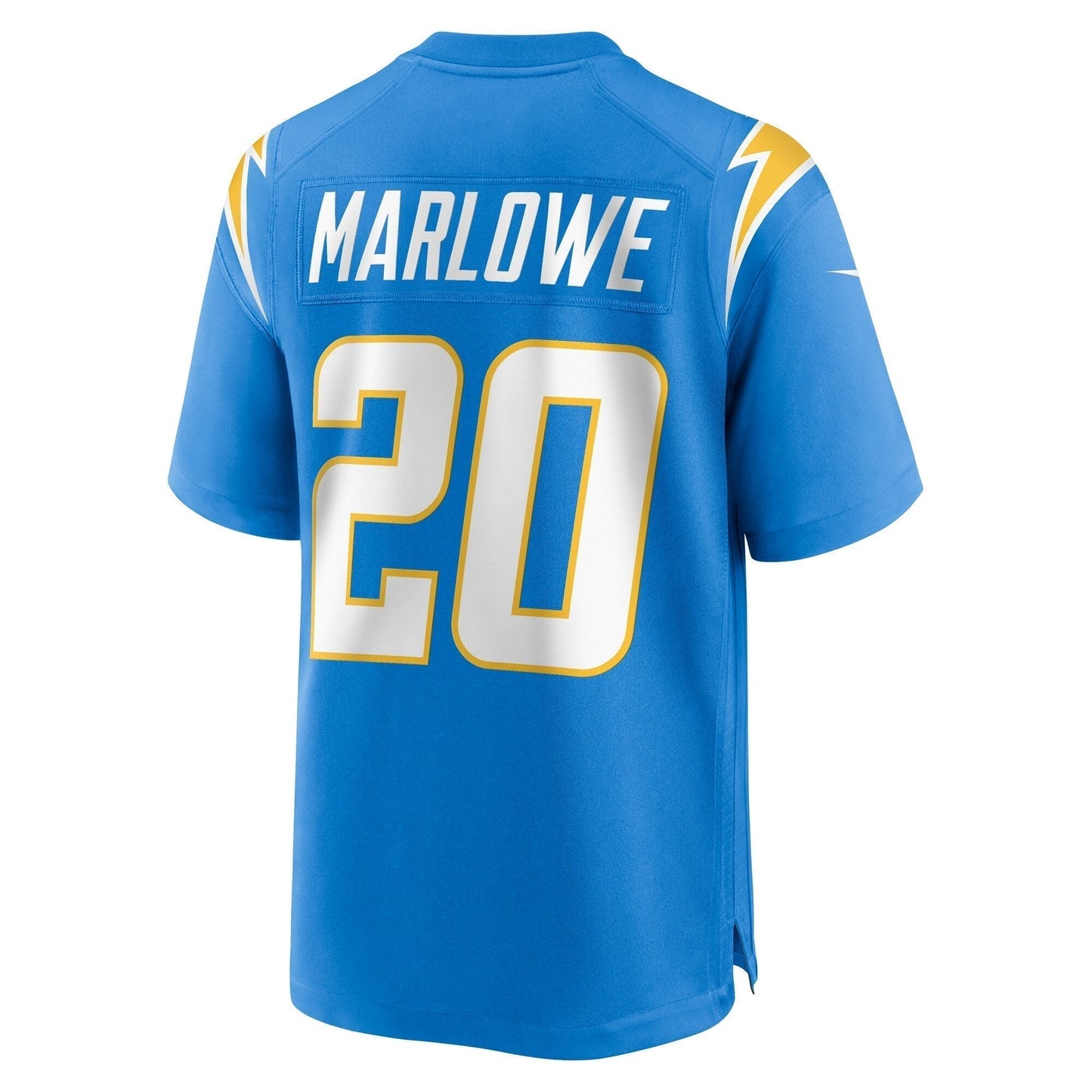 Dean Marlowe Los Angeles Chargers Nike Team Game Jersey -  Powder Blue