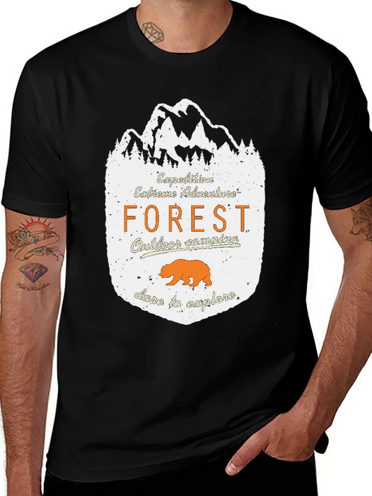 Forest Adventure Graphic Tee - Explore the Outdoors!
