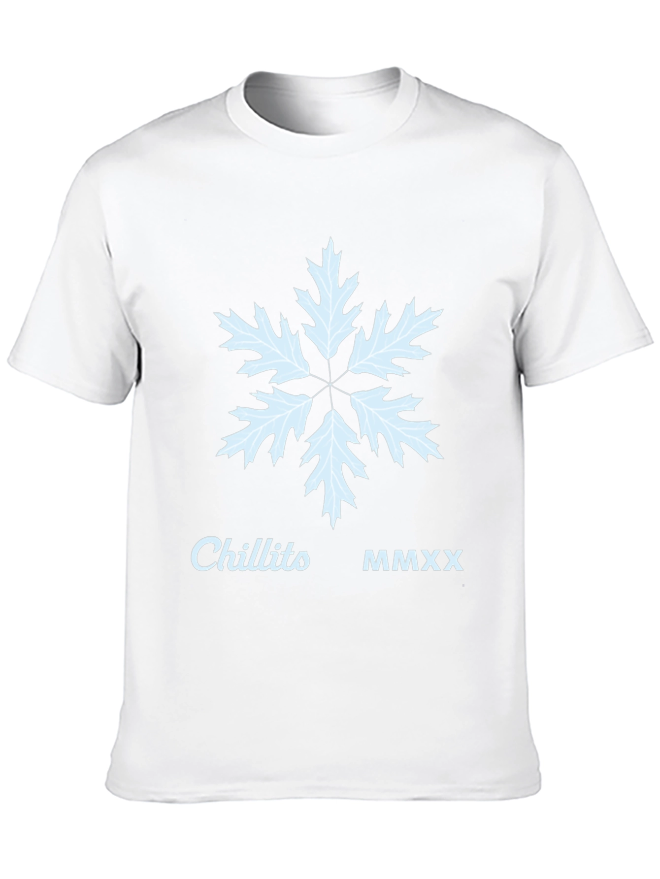 Chillito MMXX Snowflake T-Shirt - Black