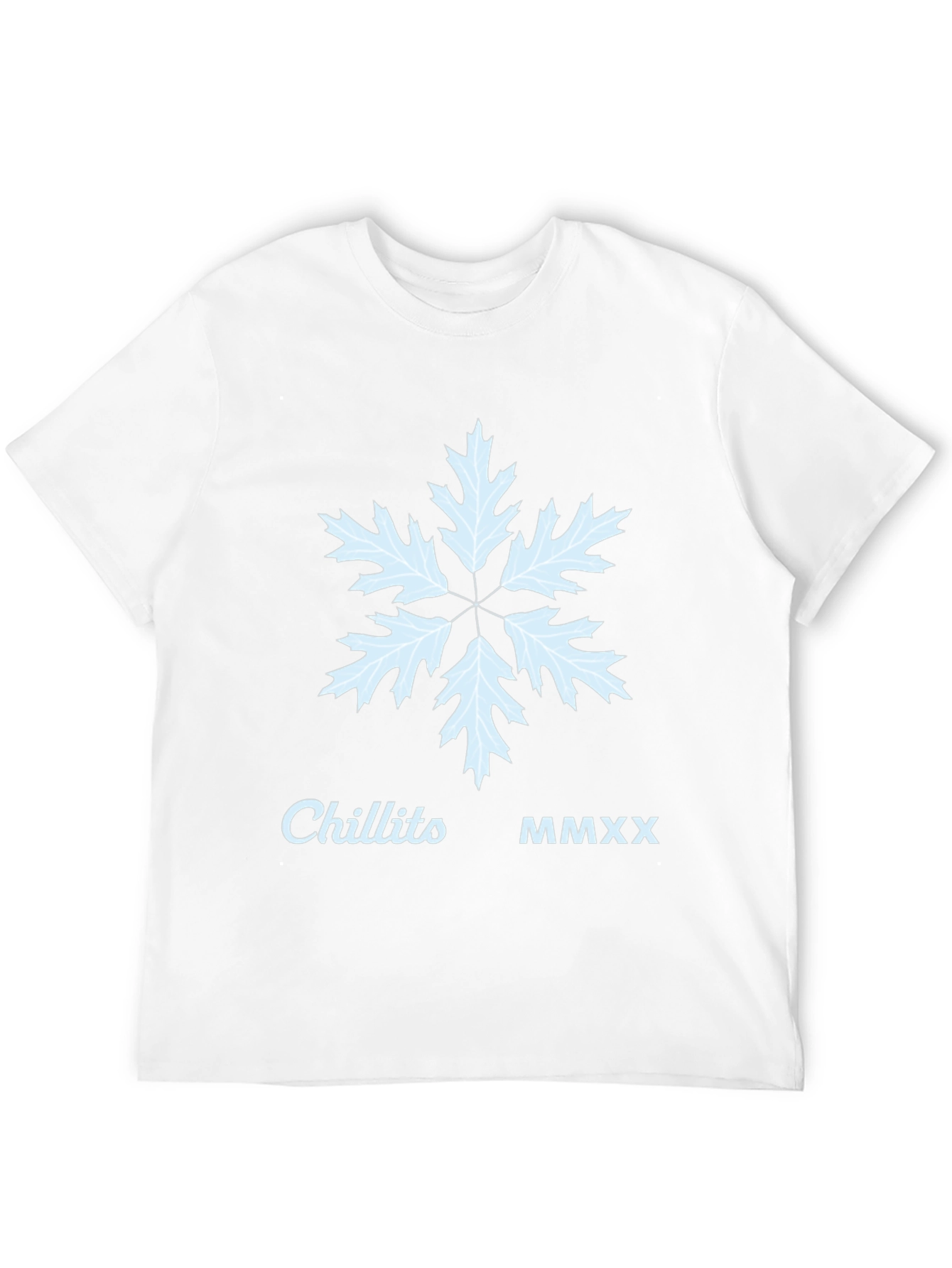 Chillito MMXX Snowflake T-Shirt - Black