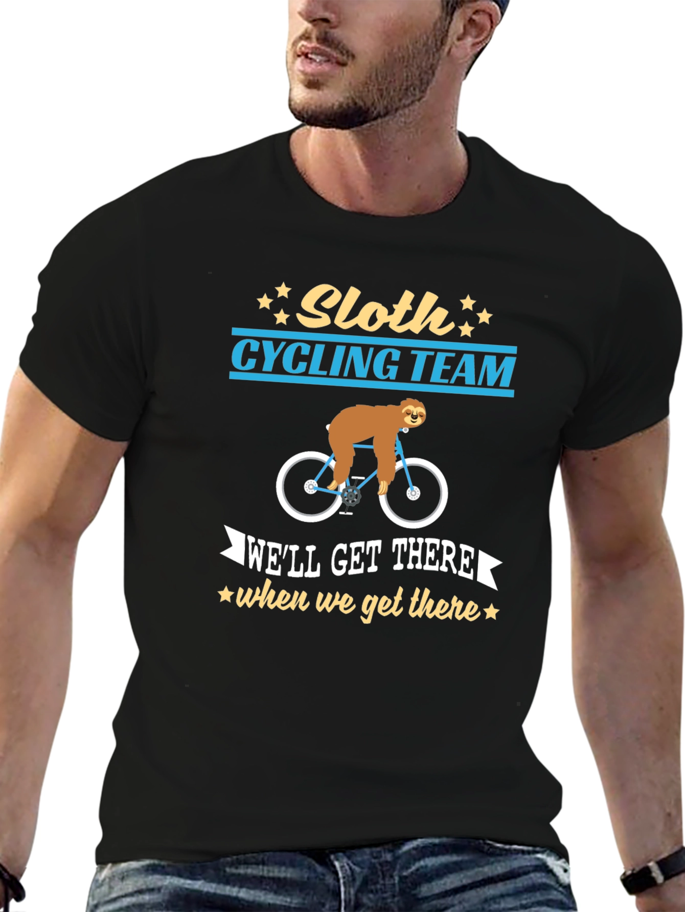 Sloth Cycling Team T-Shirt
