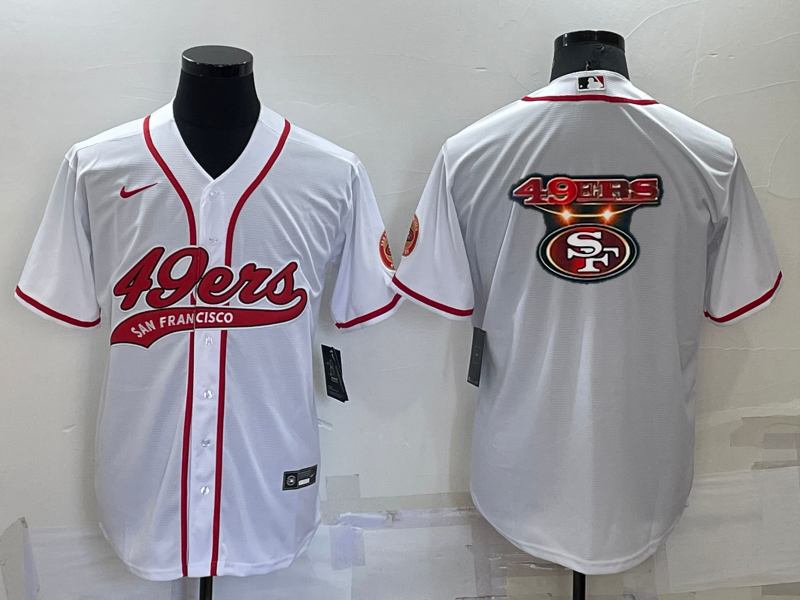 Men's San Francisco 49ers White Game Jerseys