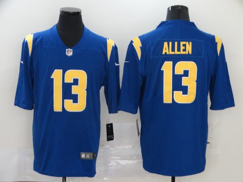 Men's Los Angeles Chargers Keenan Allen #13 Blue 2nd Alternate Game Jerseys