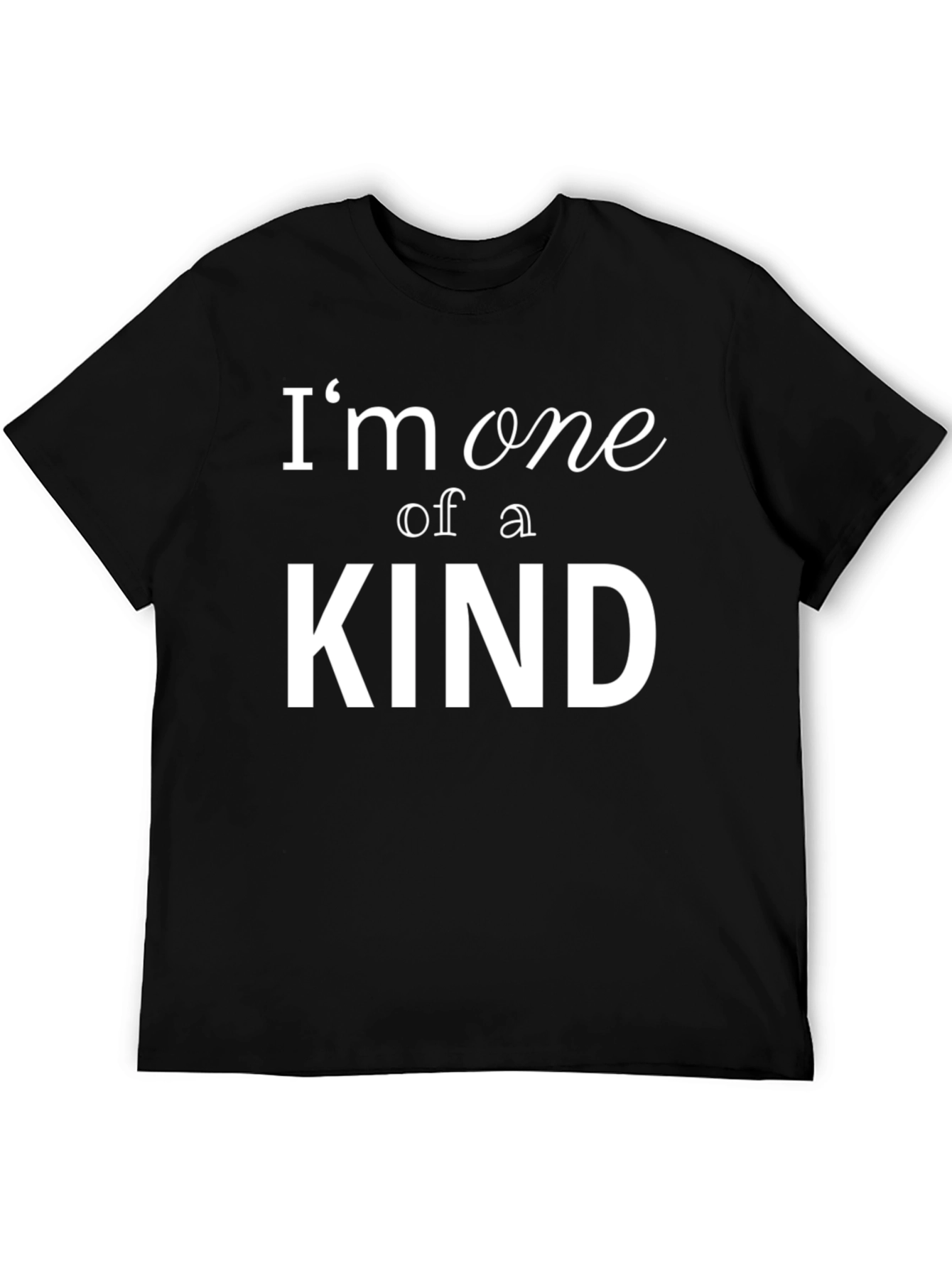 One of a Kind Graphic Tee - Black