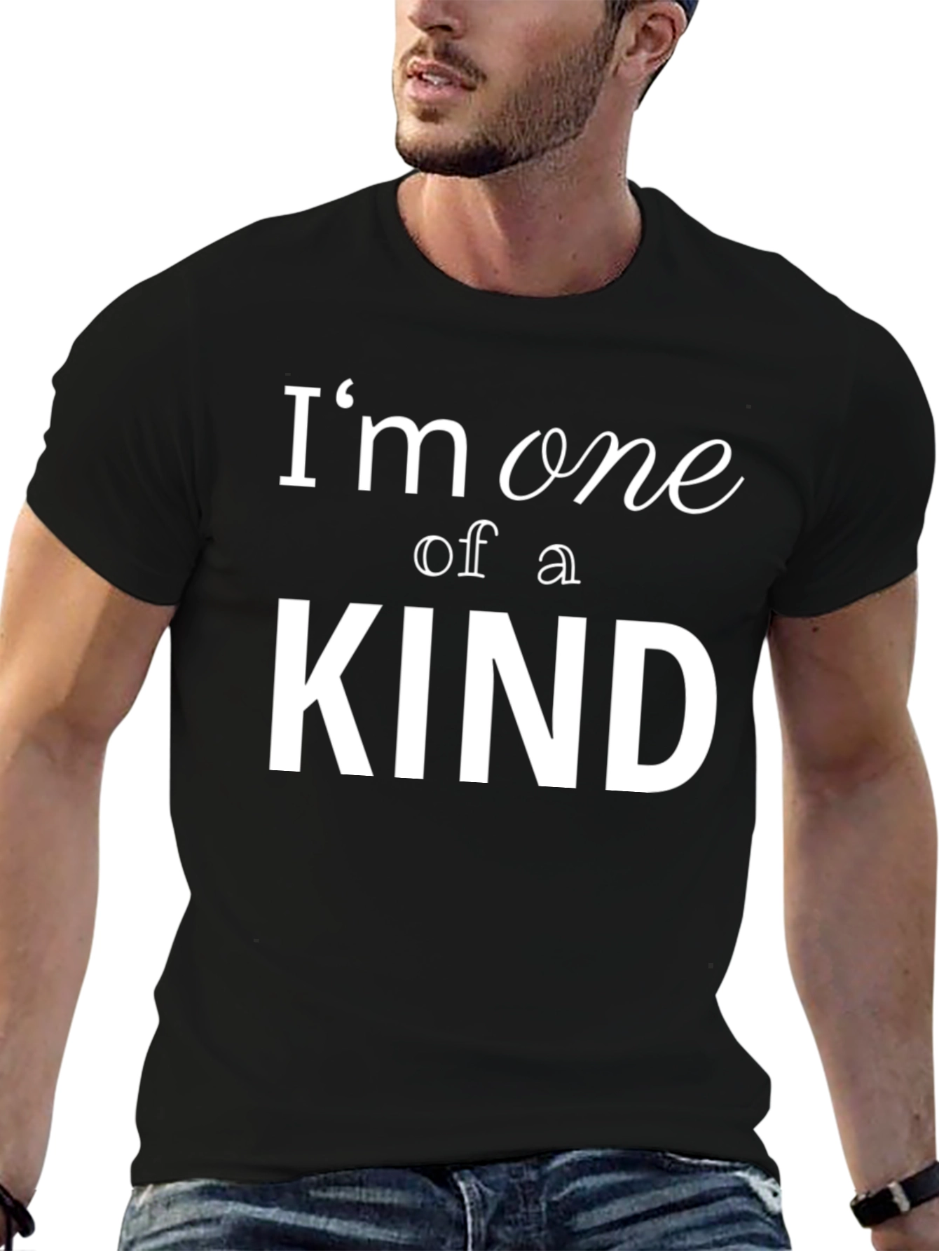 One of a Kind Graphic Tee - Black