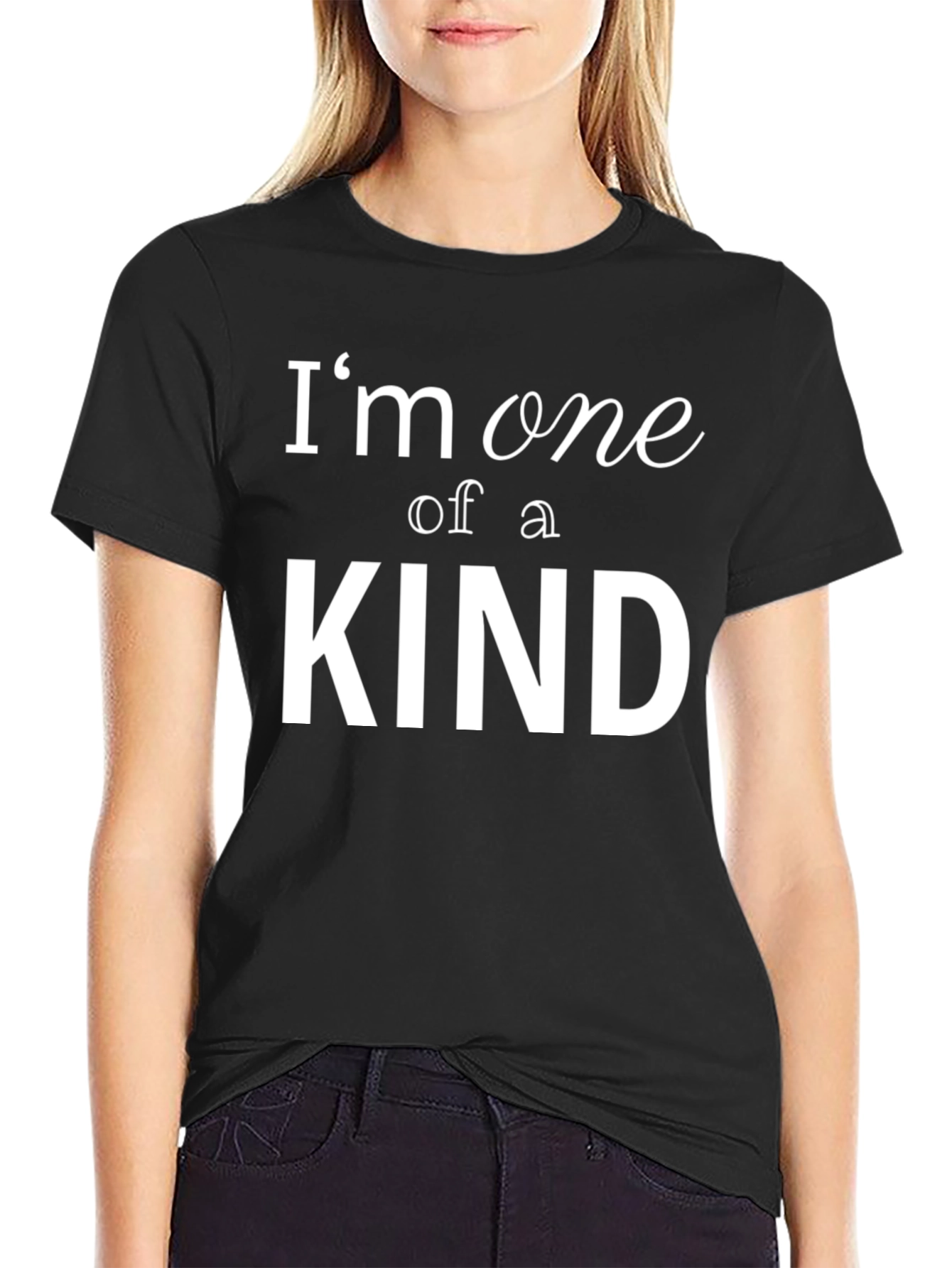 One of a Kind Graphic Tee - Black