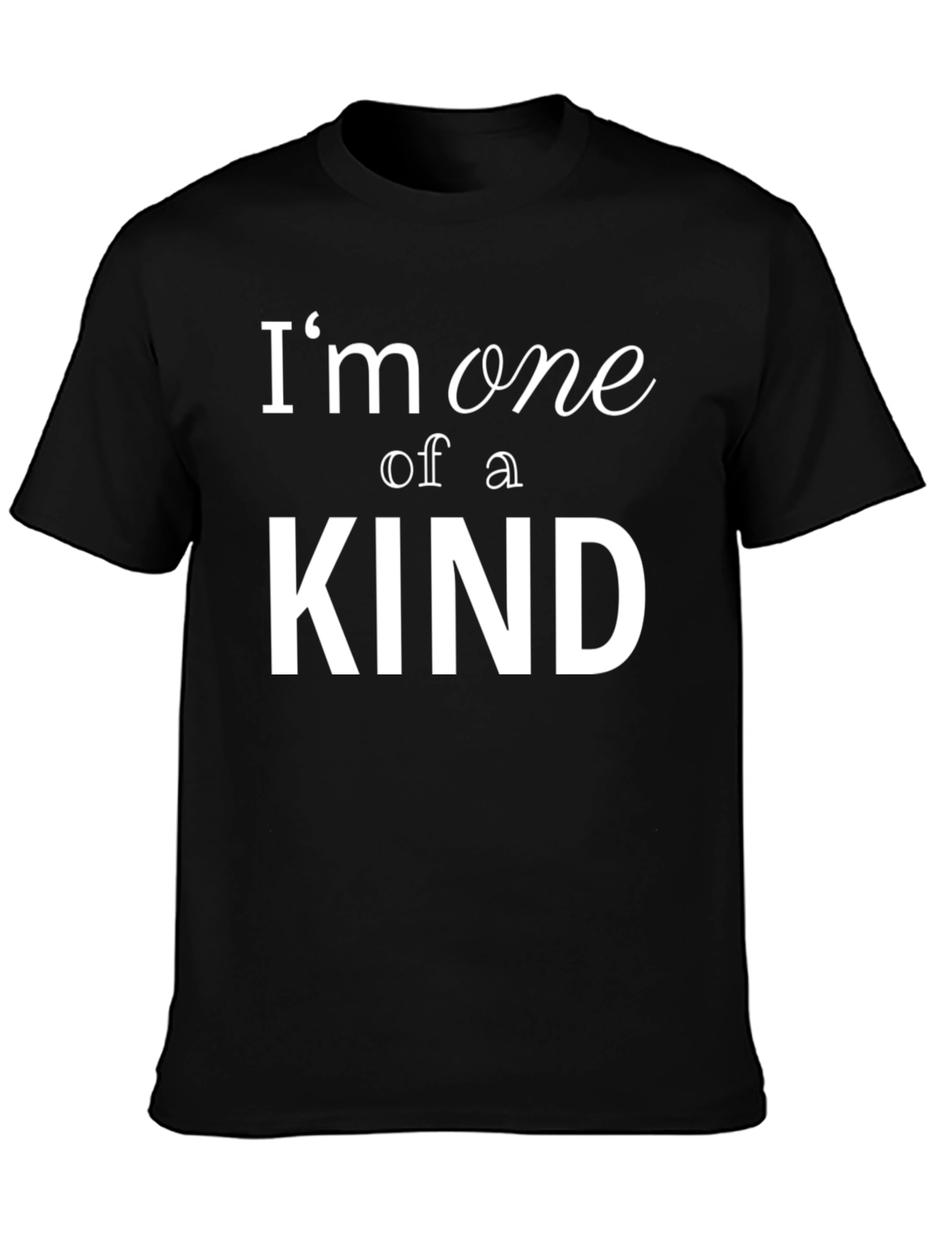 One of a Kind Graphic Tee - Black