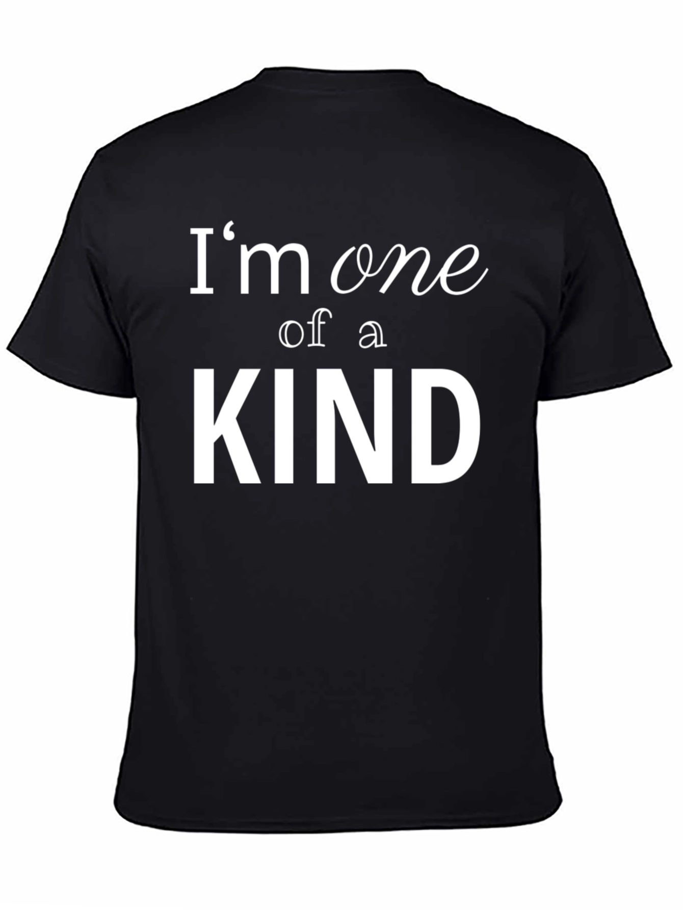 One of a Kind Graphic Tee - Black