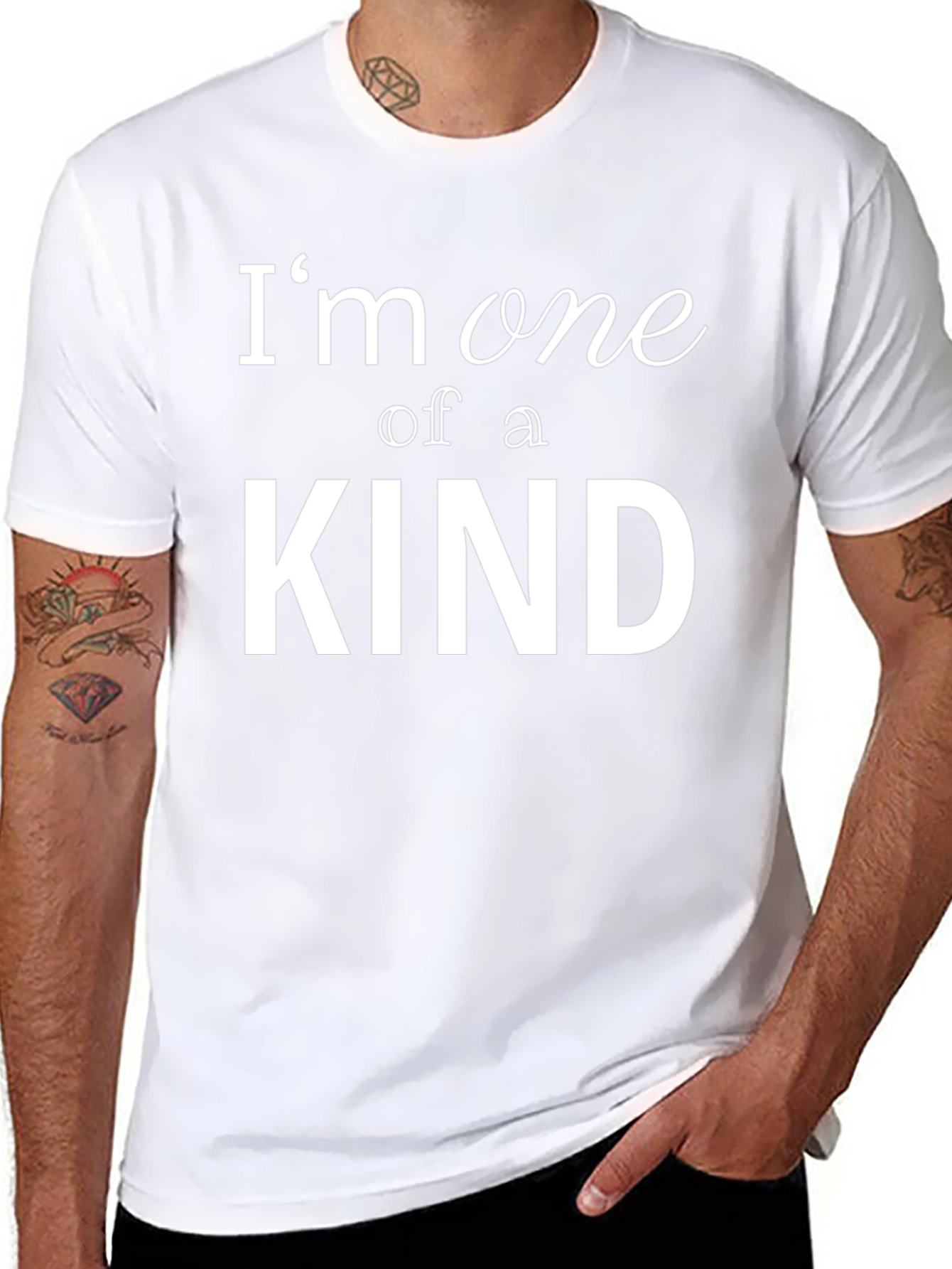 One of a Kind Graphic Tee - Black