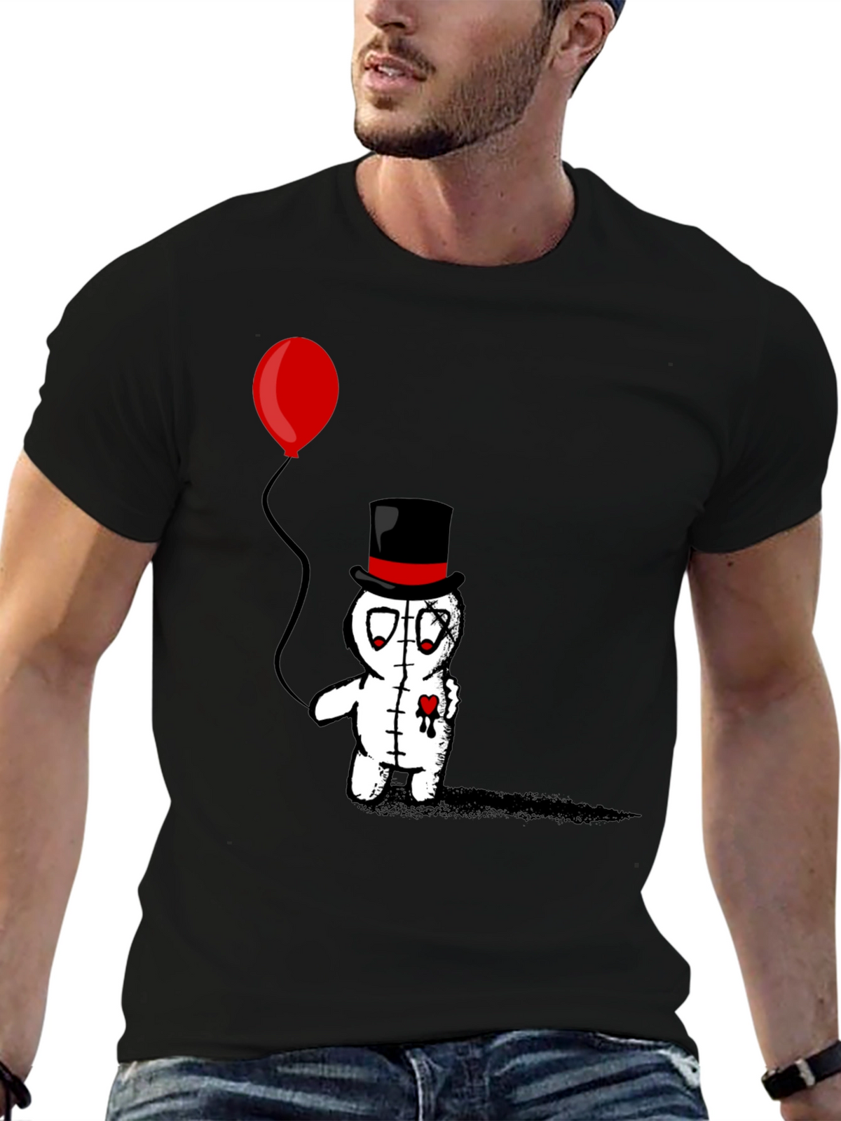 Creepy Cute Voodoo Doll Graphic Tee
