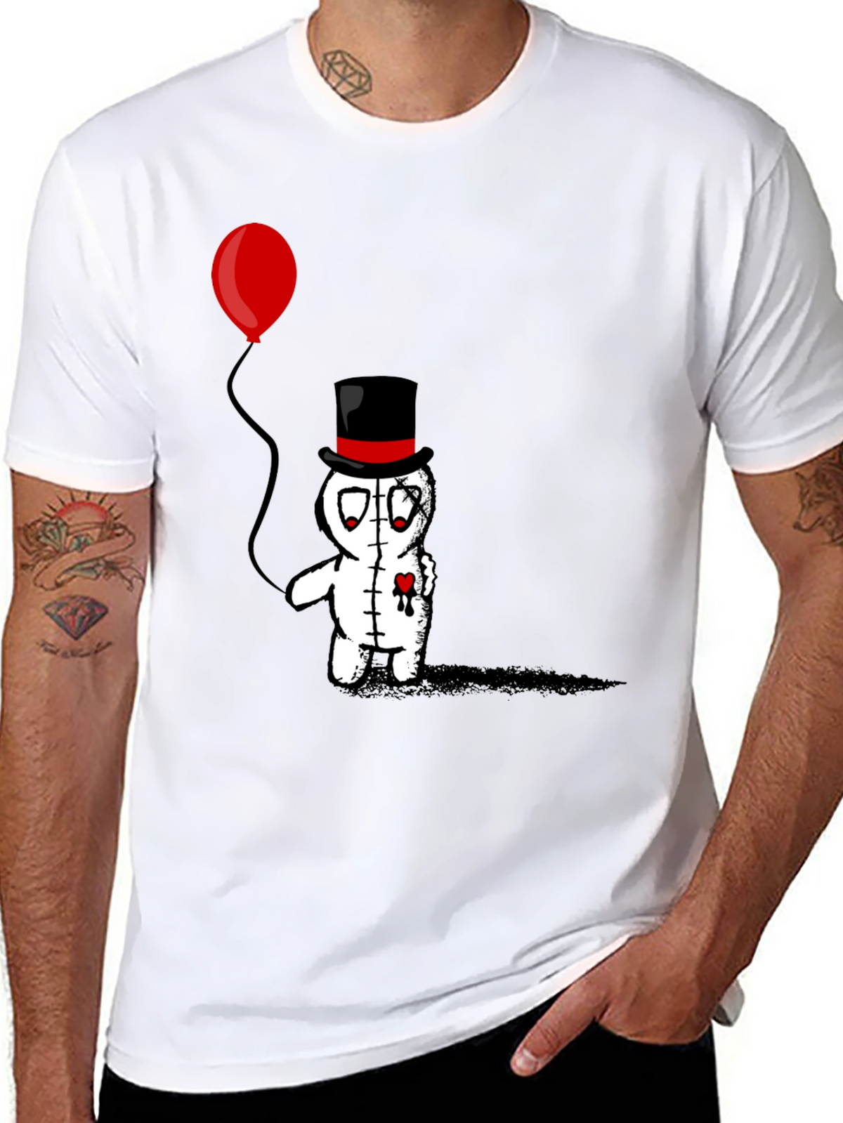 Creepy Cute Voodoo Doll Graphic Tee