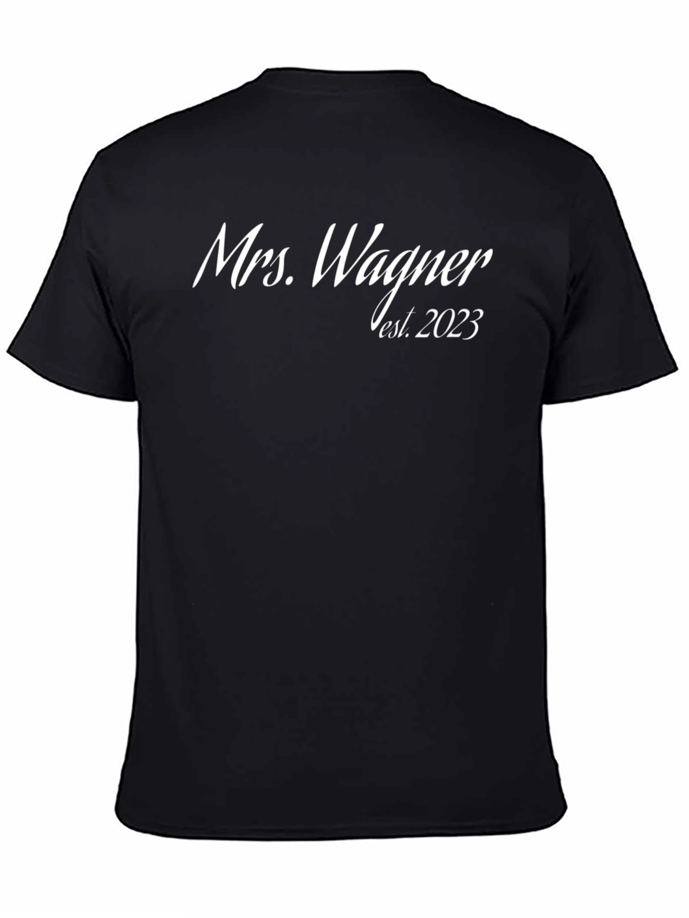 Mrs. Wagner Est. 2023 T-Shirt - Bridal Shower Gift
