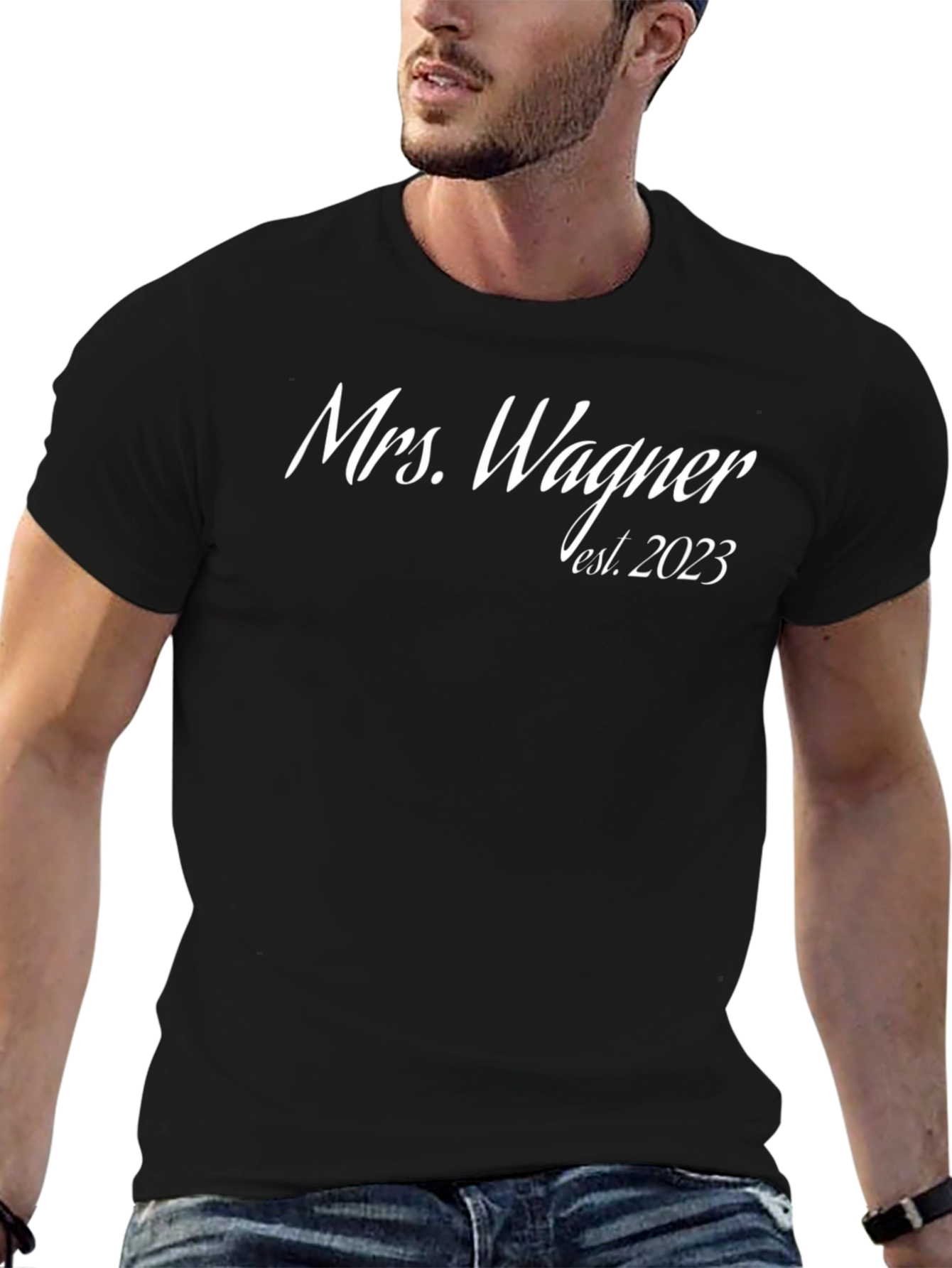 Mrs. Wagner Est. 2023 T-Shirt - Bridal Shower Gift