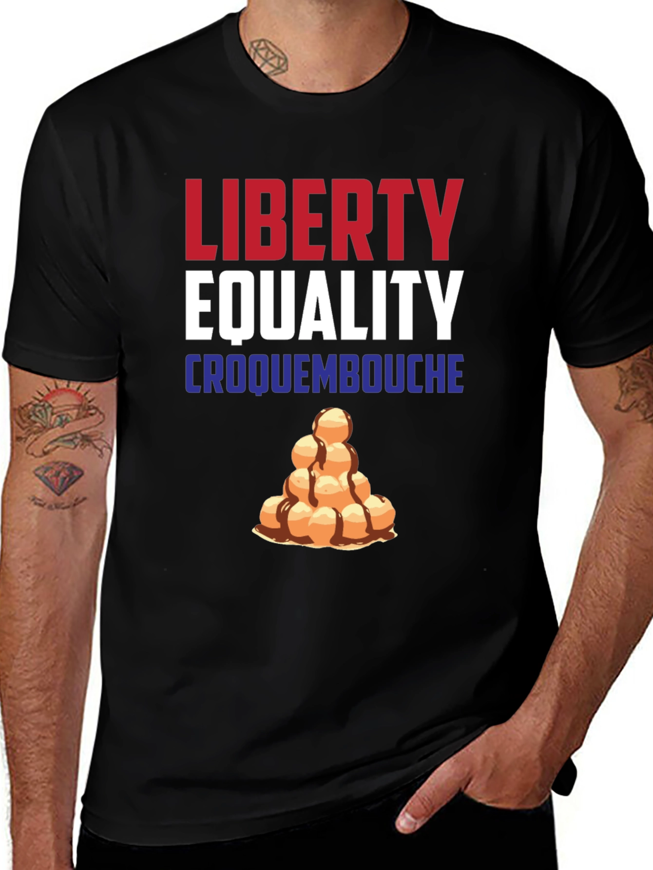 Liberty Equality Croquembouche Graphic Tee