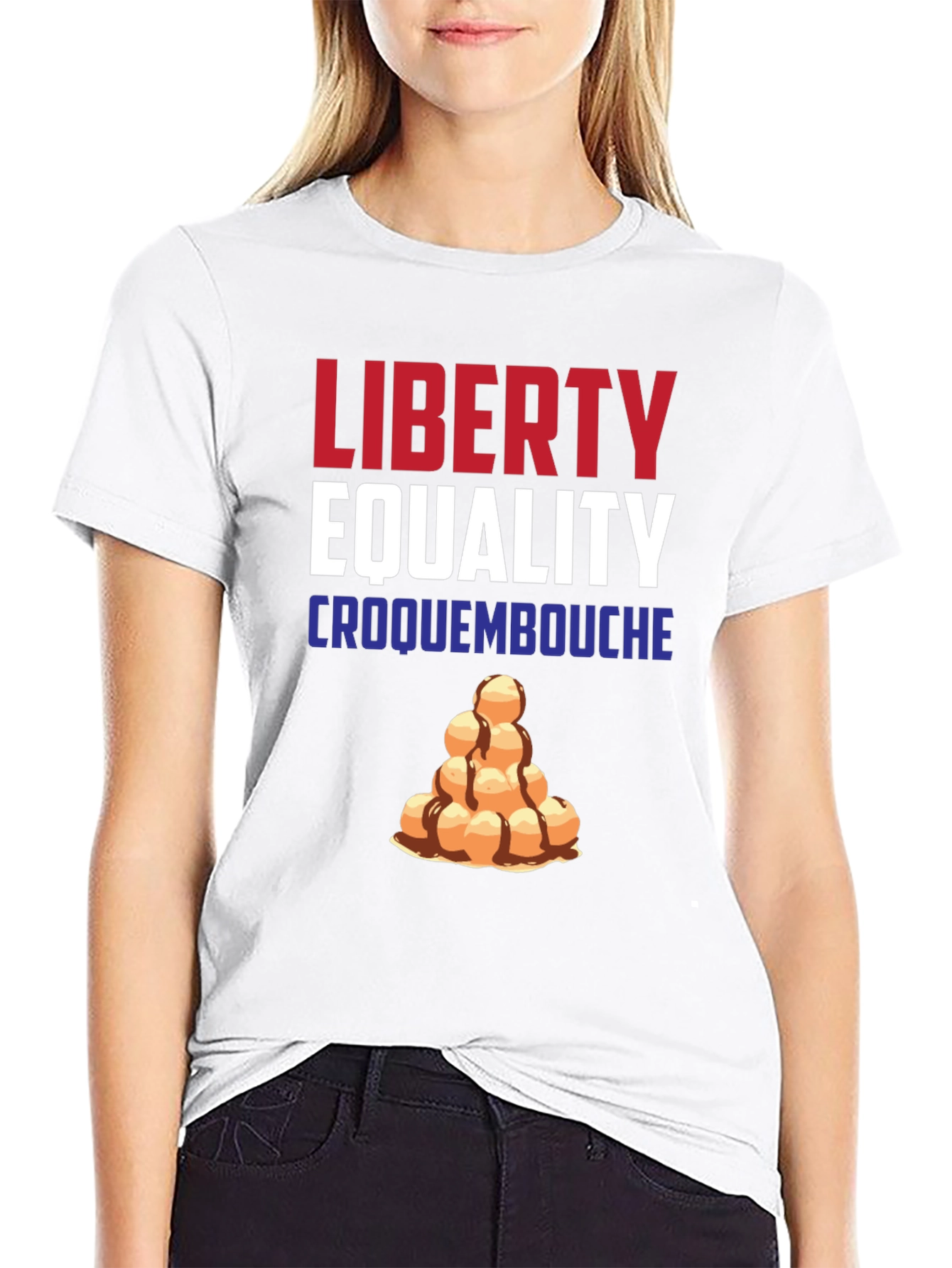 Liberty Equality Croquembouche Graphic Tee