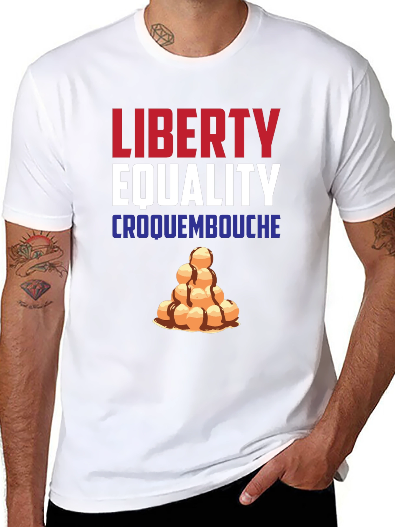 Liberty Equality Croquembouche Graphic Tee
