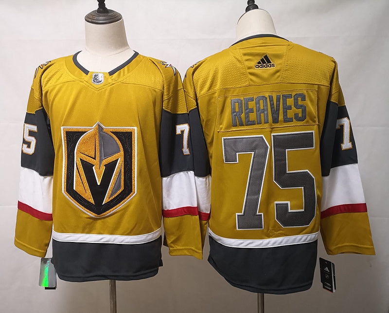 Men's Vegas Golden Knights Ryan Reaves #75 Gold Breakaway Player Jerseys