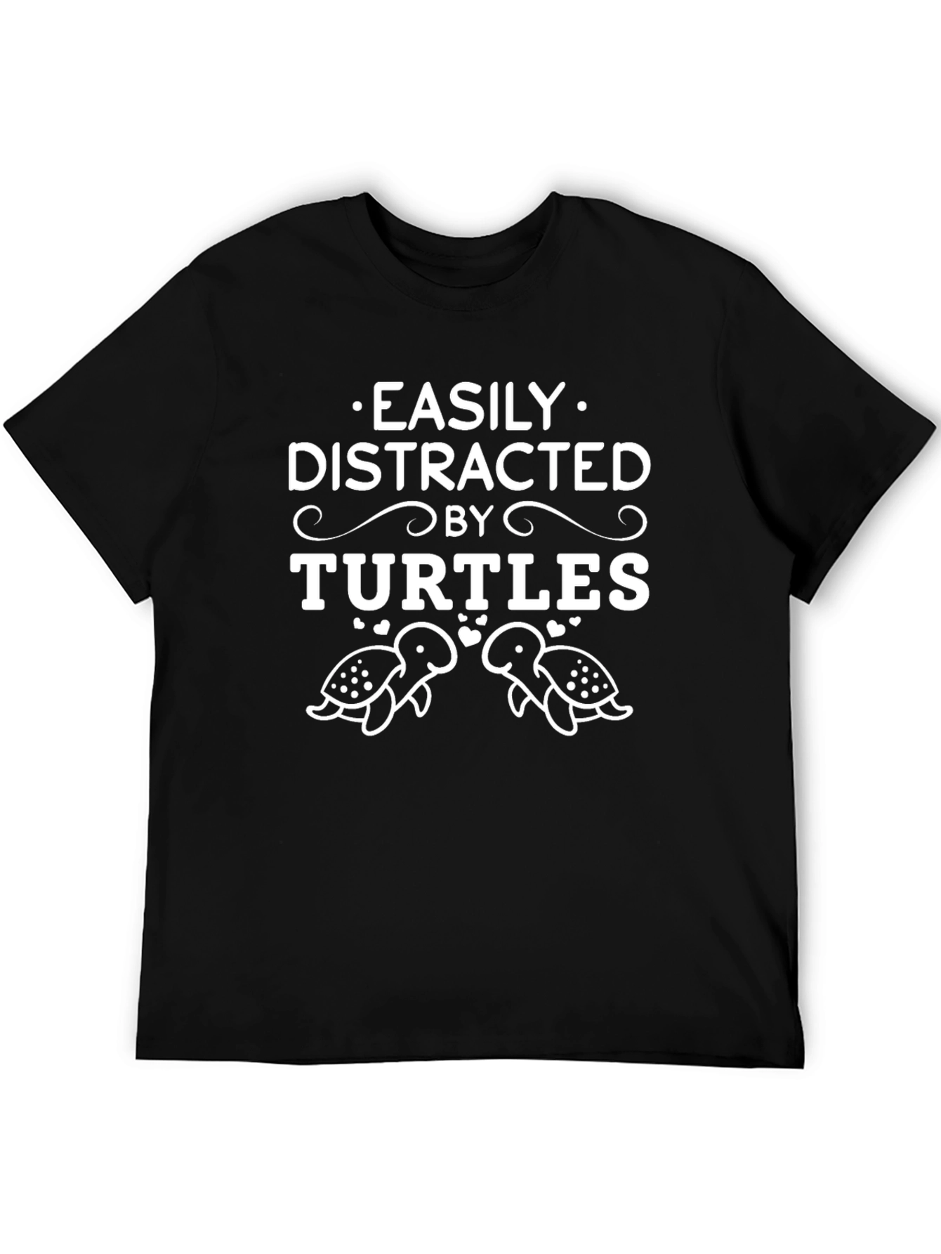 Easily Distracted By Turtles Graphic T-Shirt