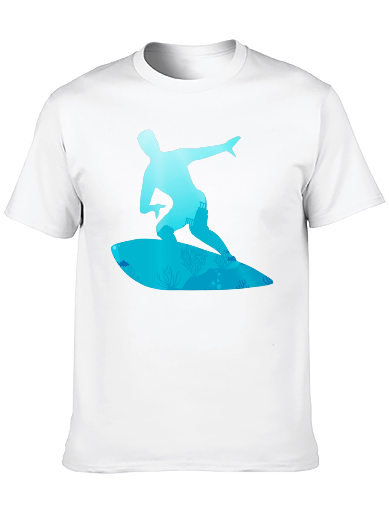 Surfer Graphic Tee - Ride the Wave in Style