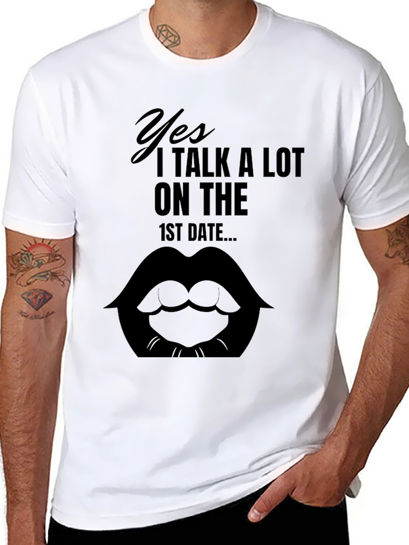 Yes I Talk A Lot Funny T-Shirt