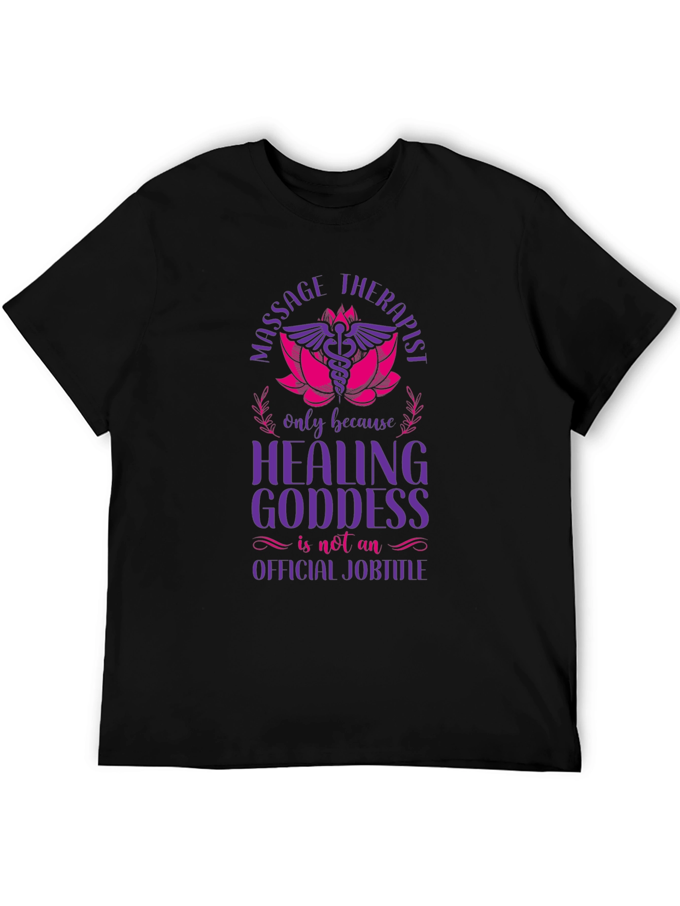 Massage Therapist Healing Goddess Graphic T-Shirt