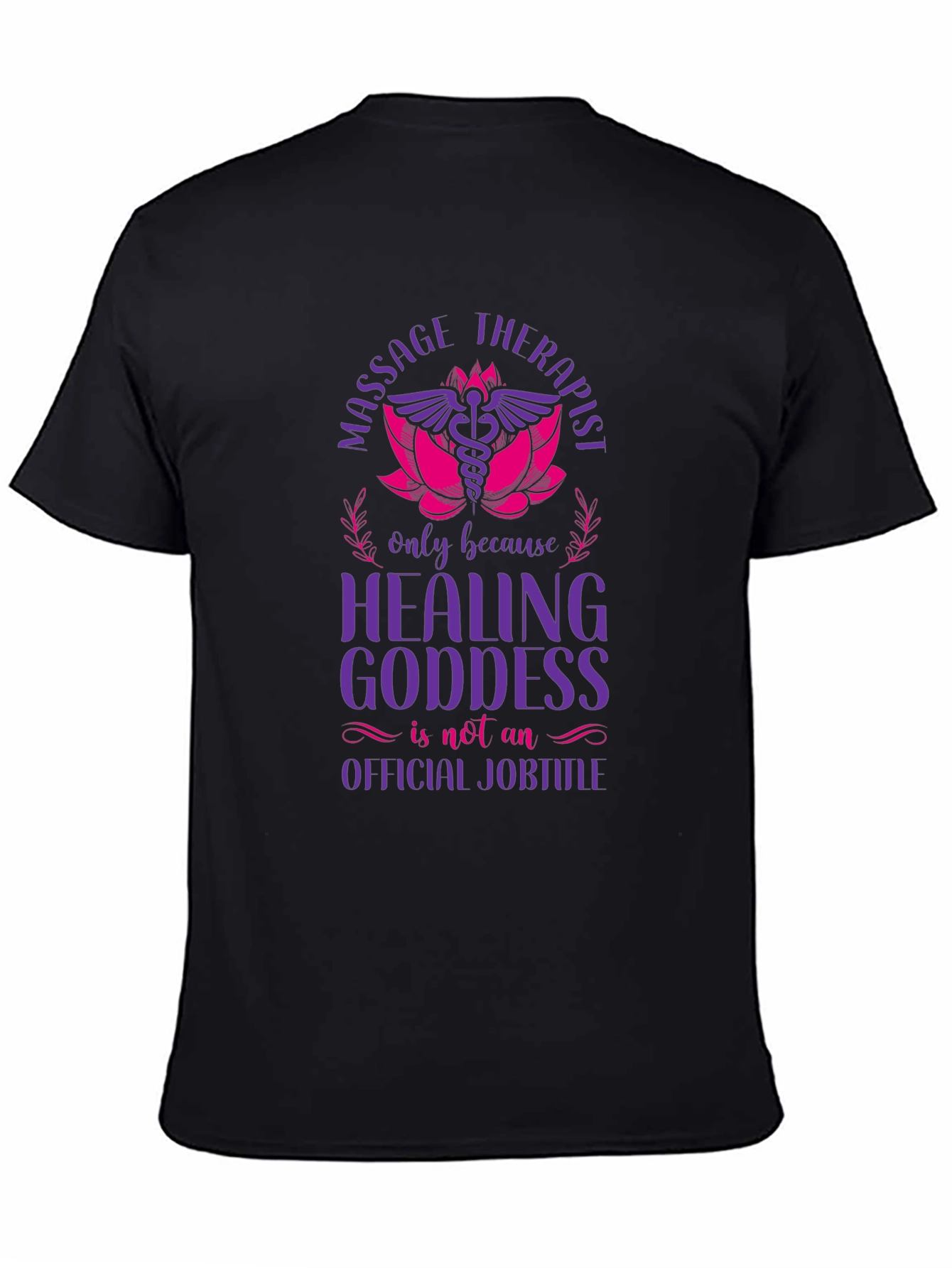 Massage Therapist Healing Goddess Graphic T-Shirt